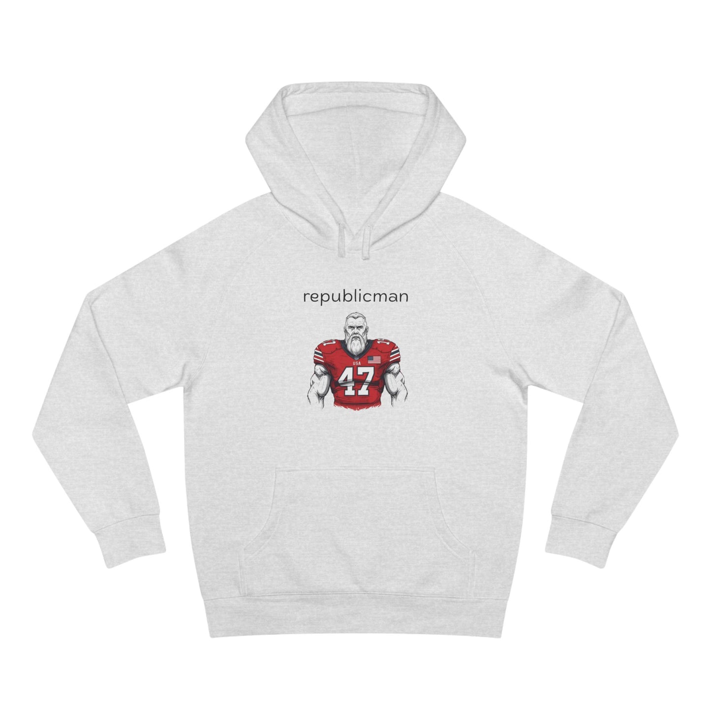 Hoodie: Republicman Football Player