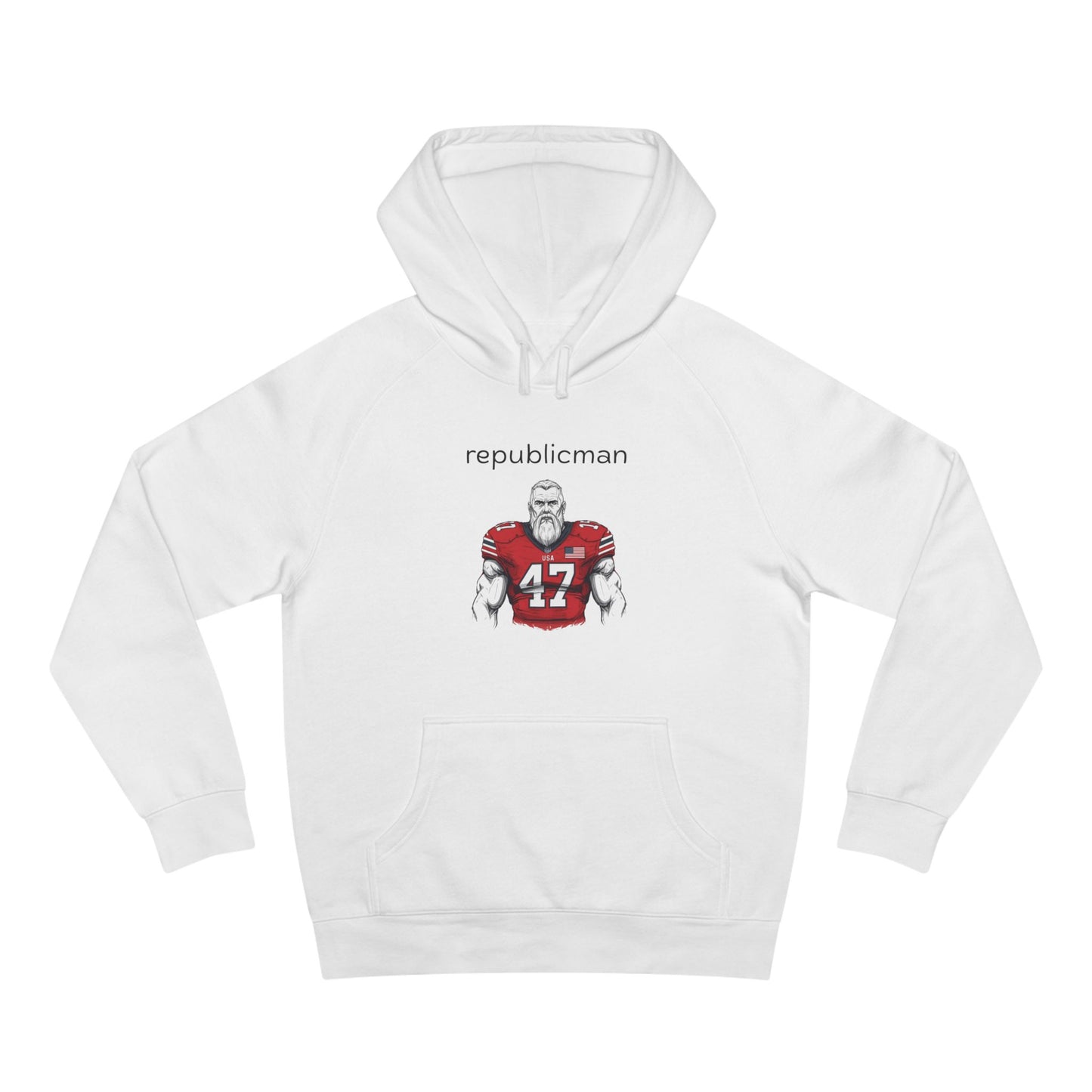 Hoodie: Republicman Football Player