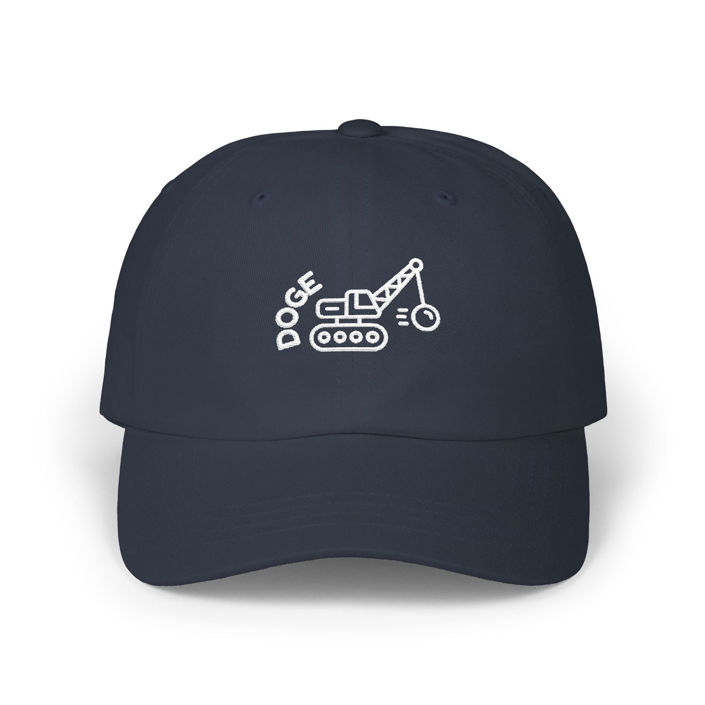 Hat: DOGE Wrecking Ball (White)