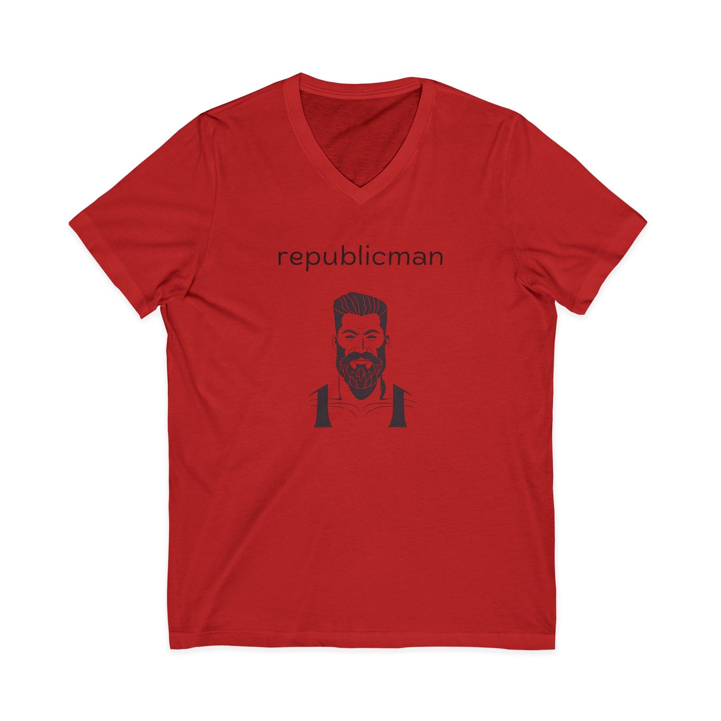 T-Shirt: Republicman Snap Shot (V-Neck)