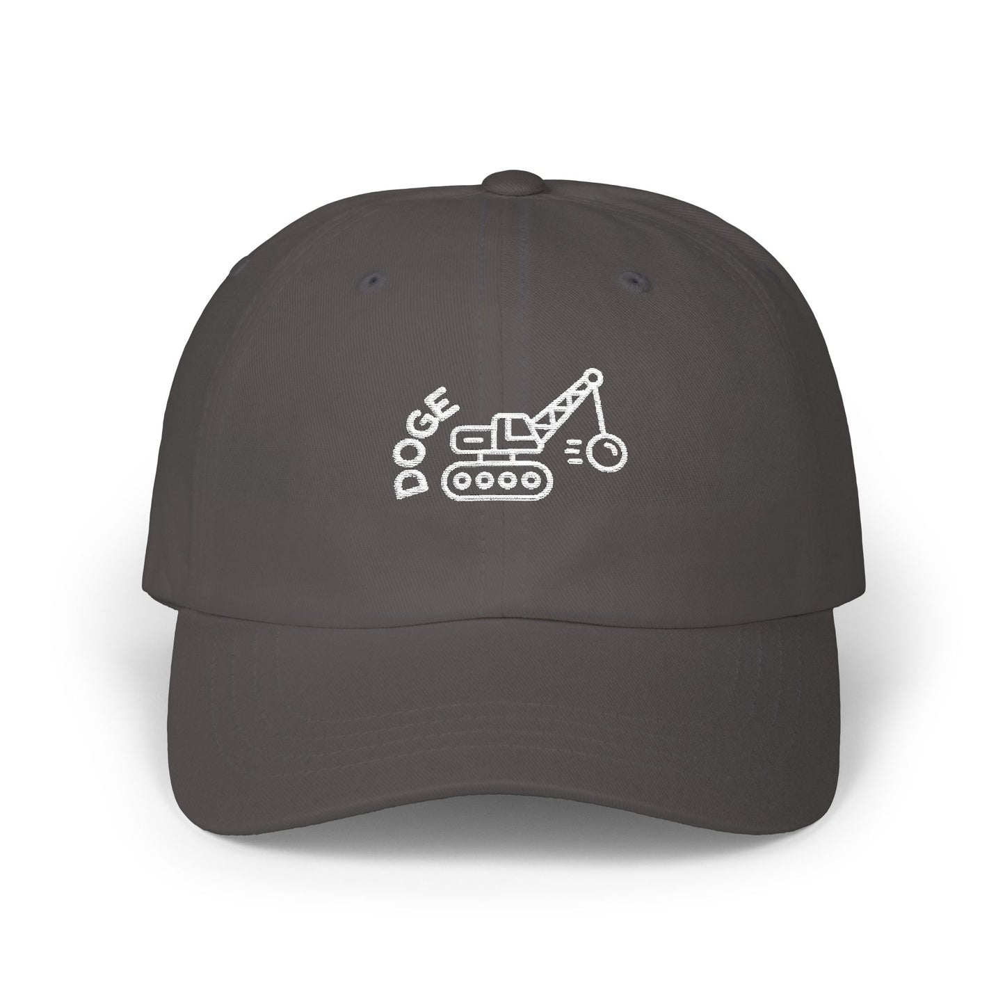 Hat: DOGE Wrecking Ball (White)