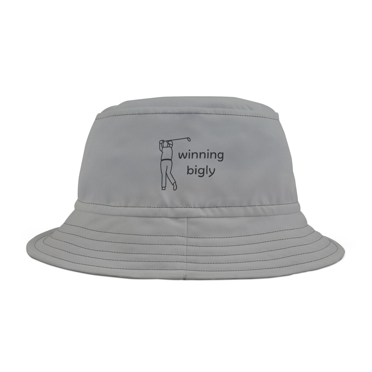 Hat: Bigly (Grey Bucket)