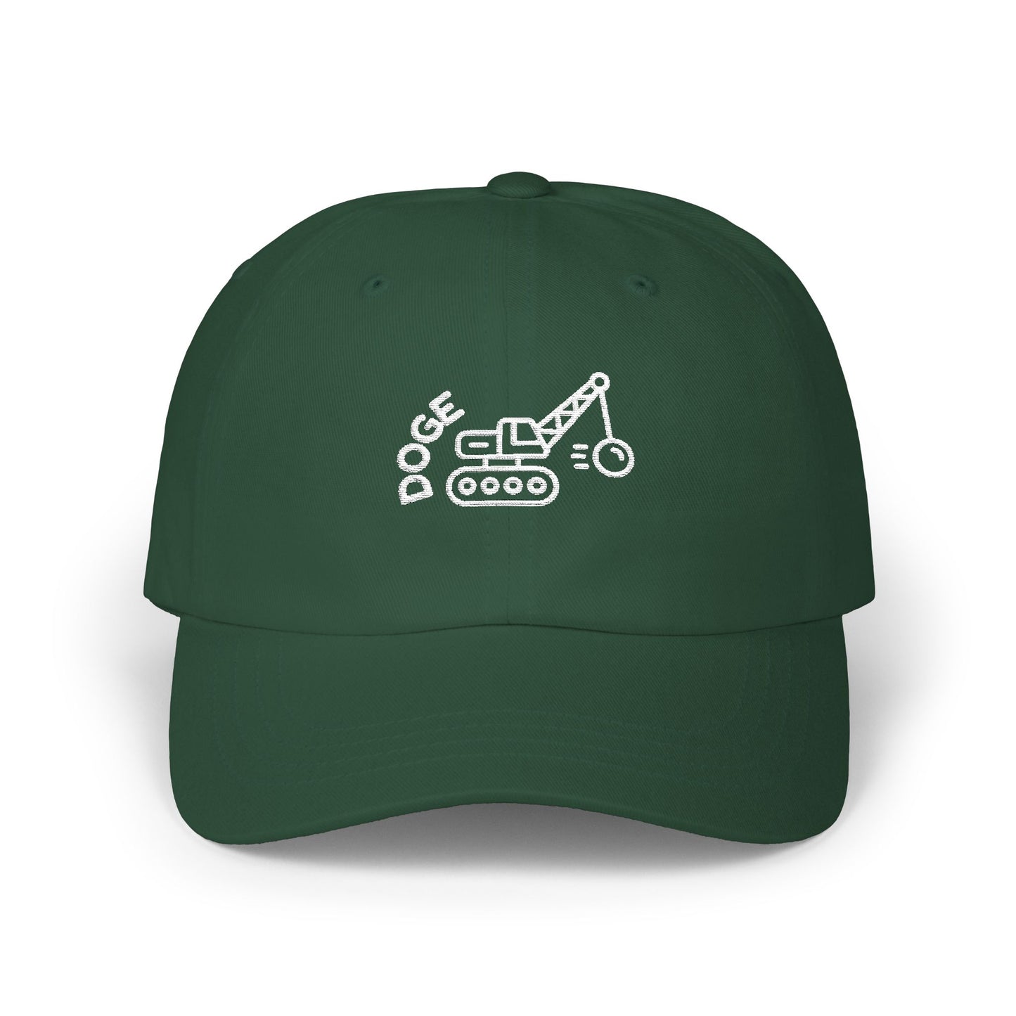 Hat: DOGE Wrecking Ball (White)