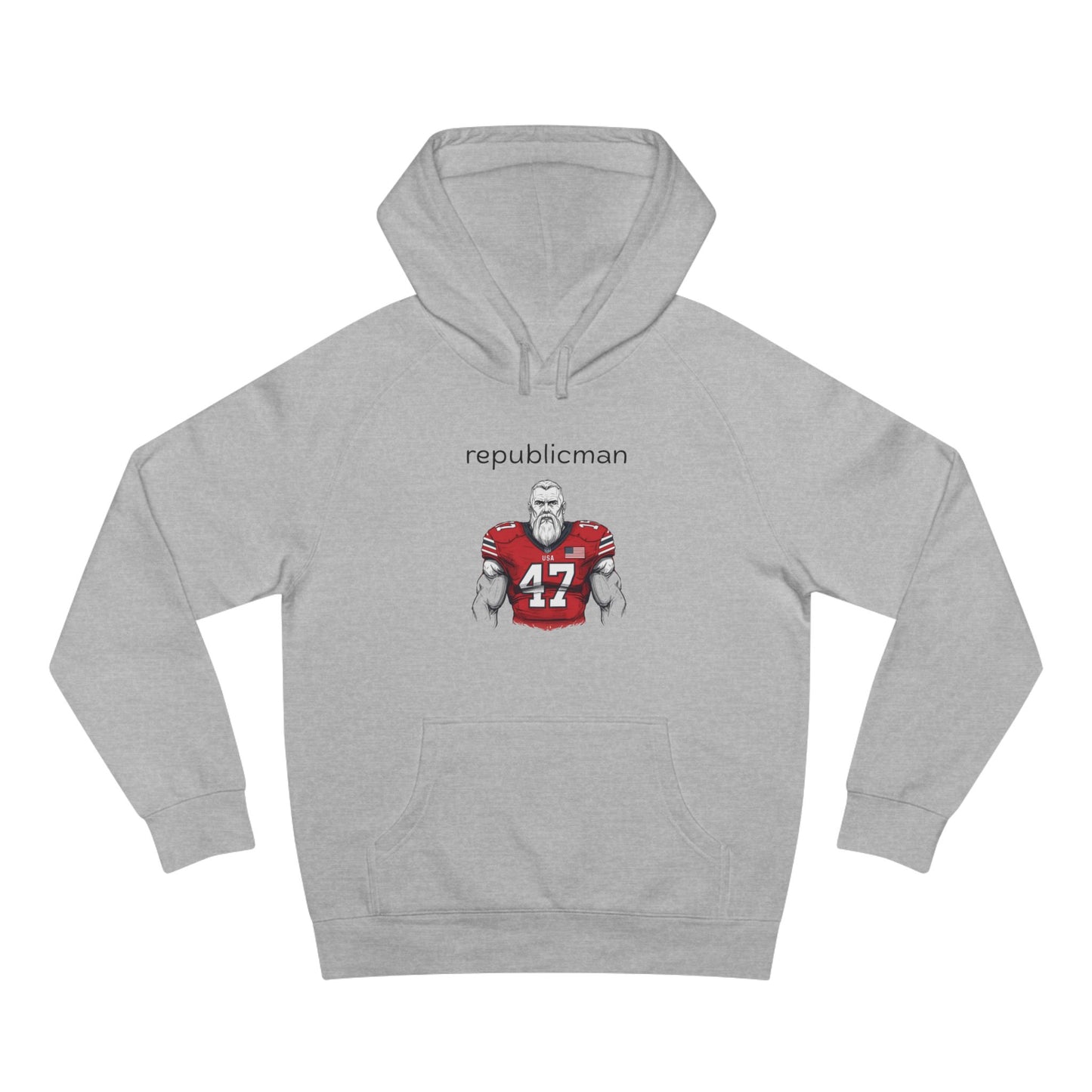 Hoodie: Republicman Football Player