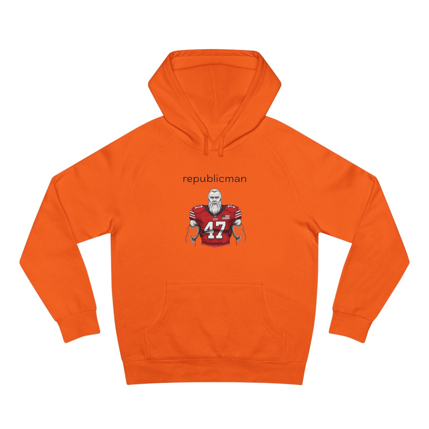 Hoodie: Republicman Football Player