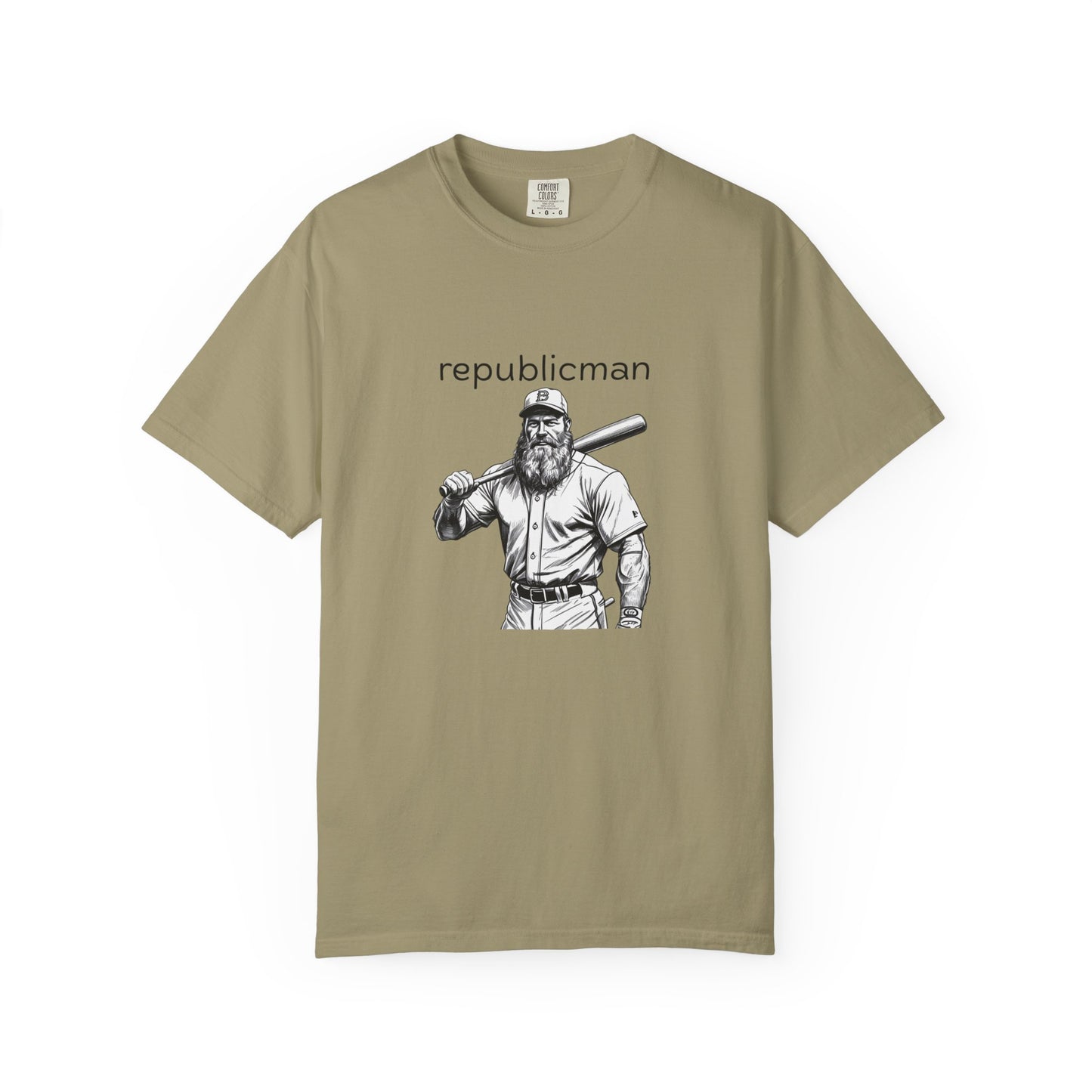 T-Shirt: Republicman Baseball Player