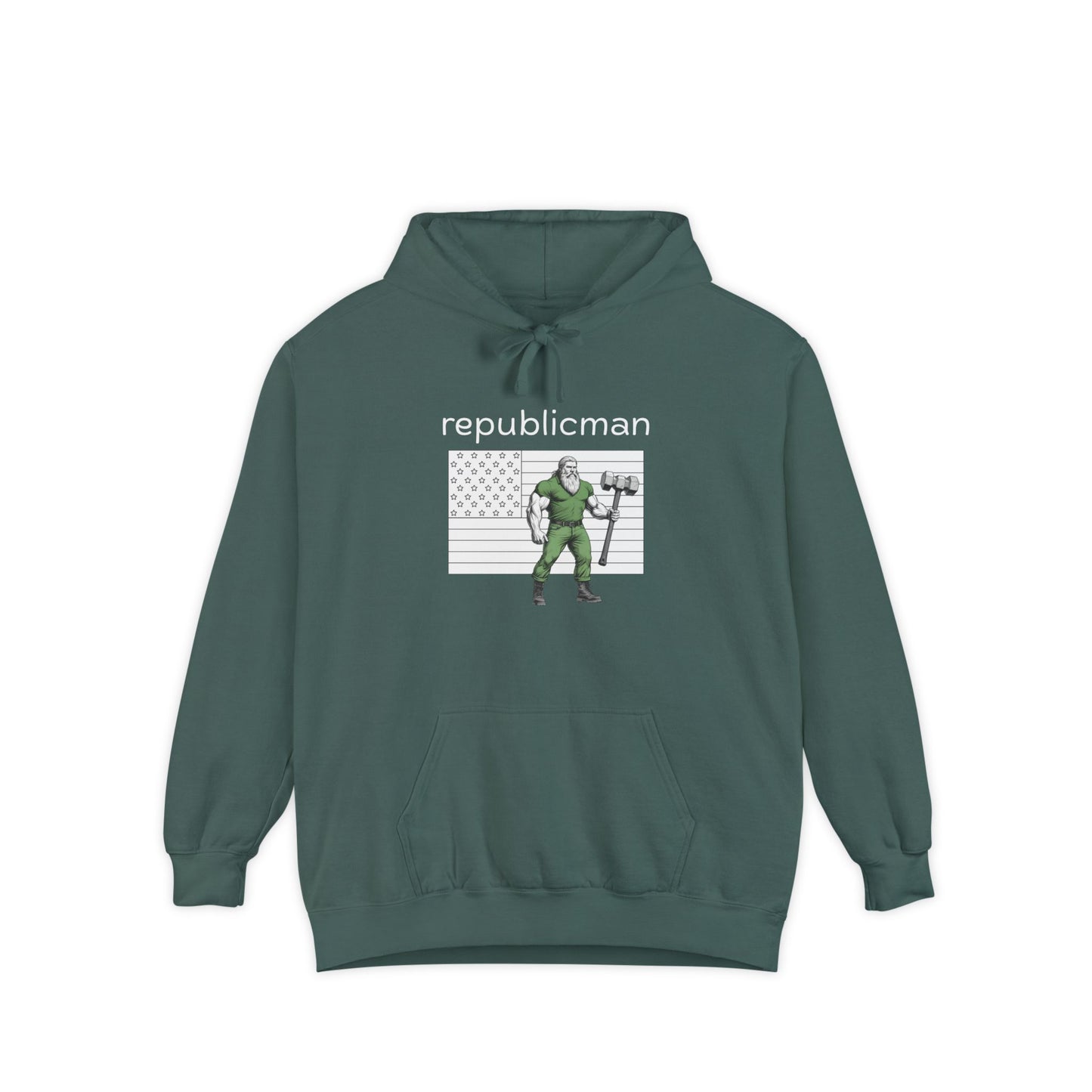 Hoodie: Republicman Warrior (Premium)