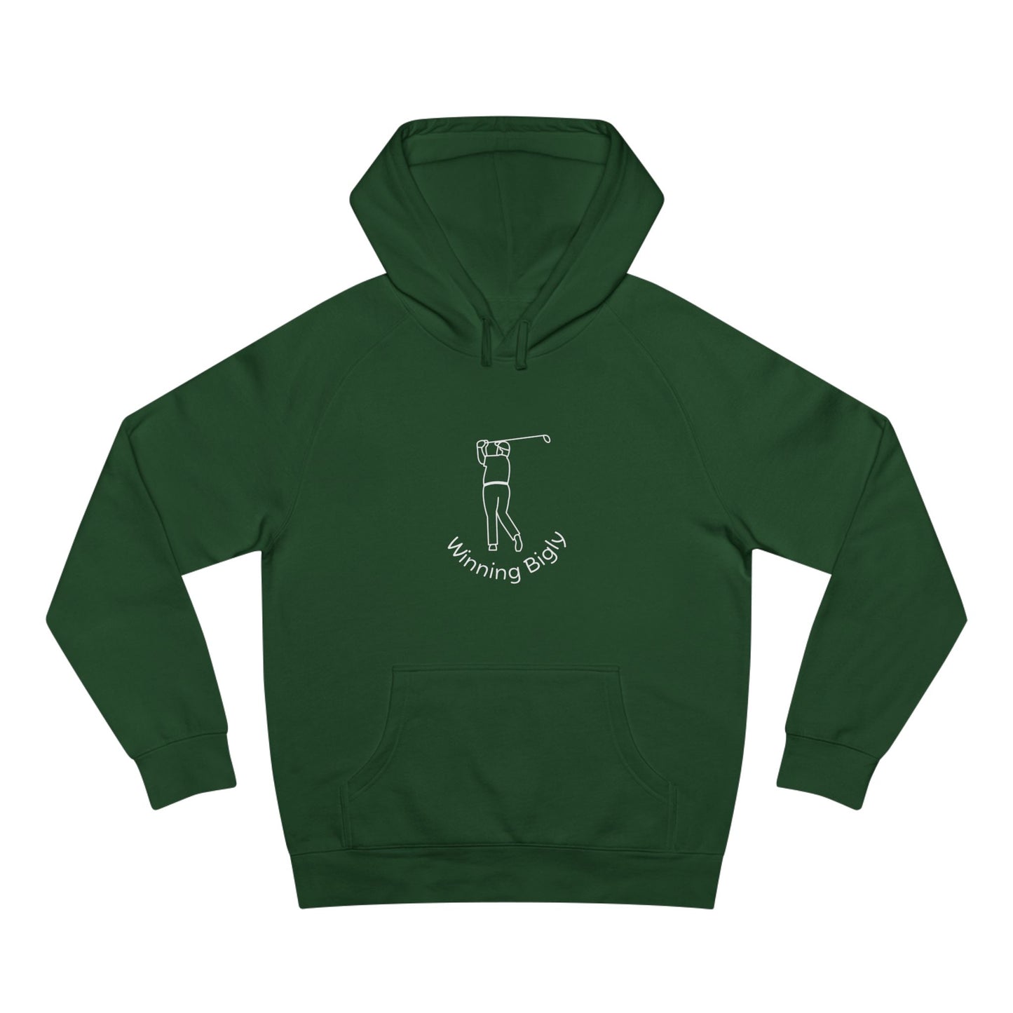 Hoodie: Bigly (White)