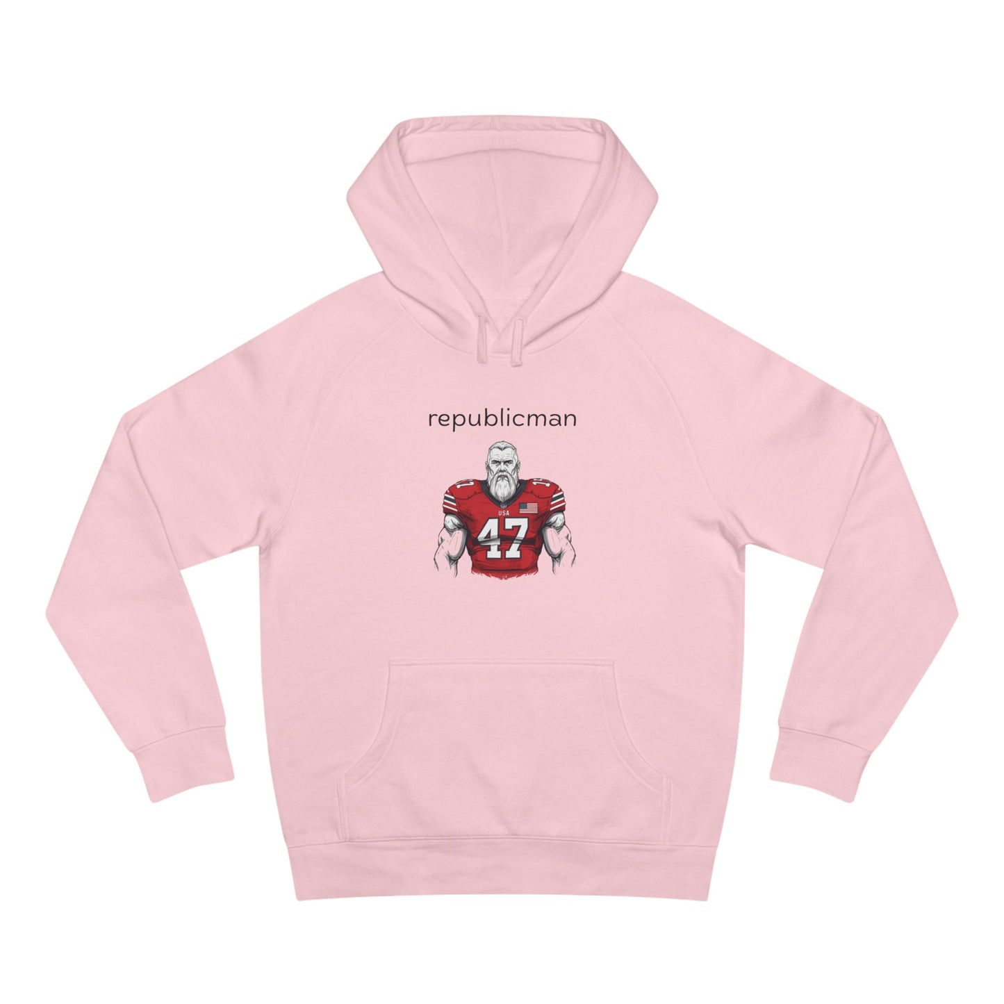 Hoodie: Republicman Football Player