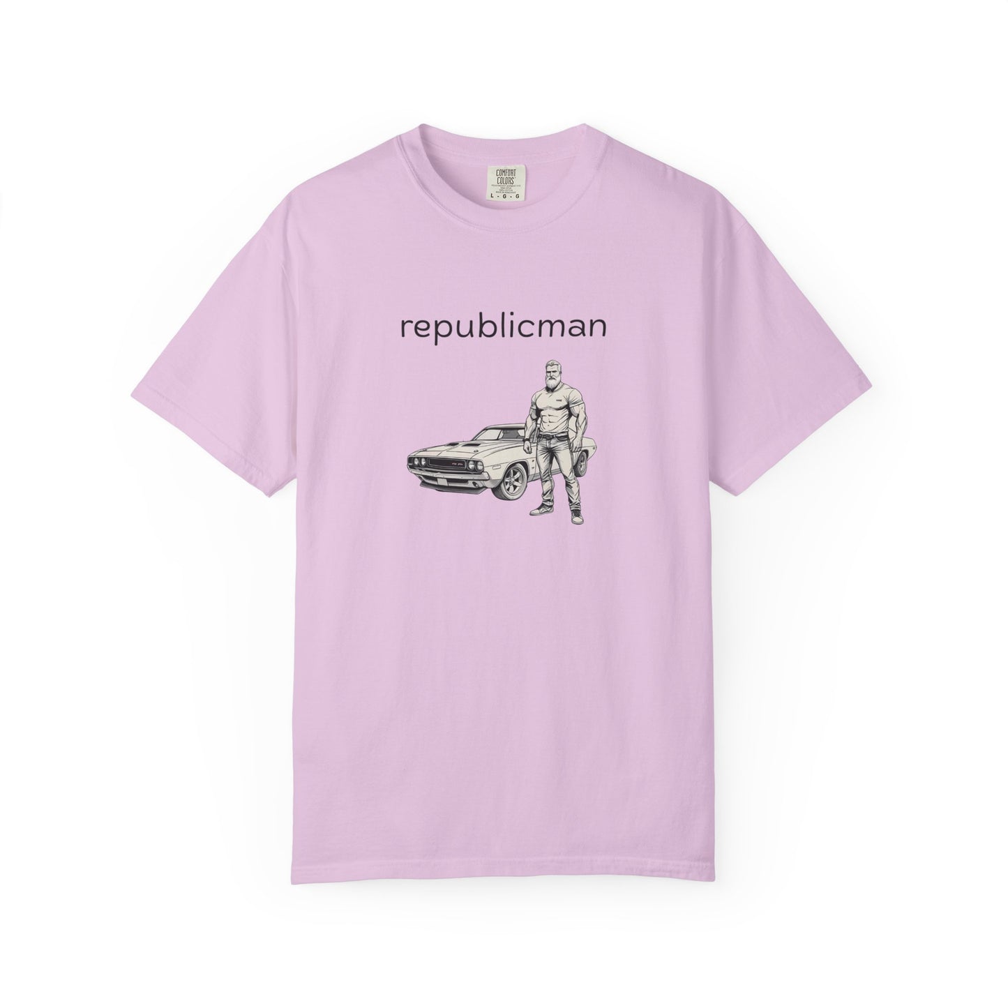 T-Shirt: Republicman Muscle Car Guy