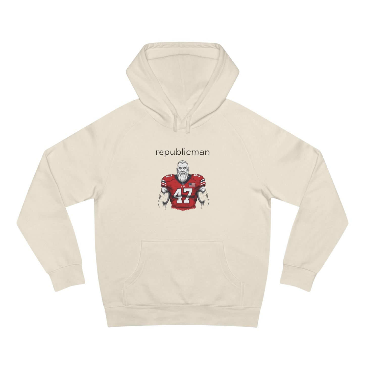 Hoodie: Republicman Football Player