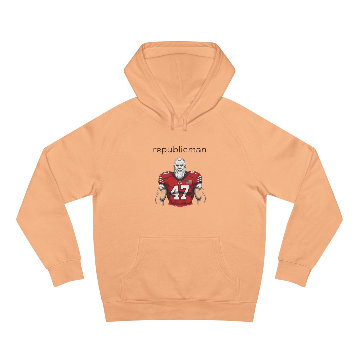 Hoodie: Republicman Football Player