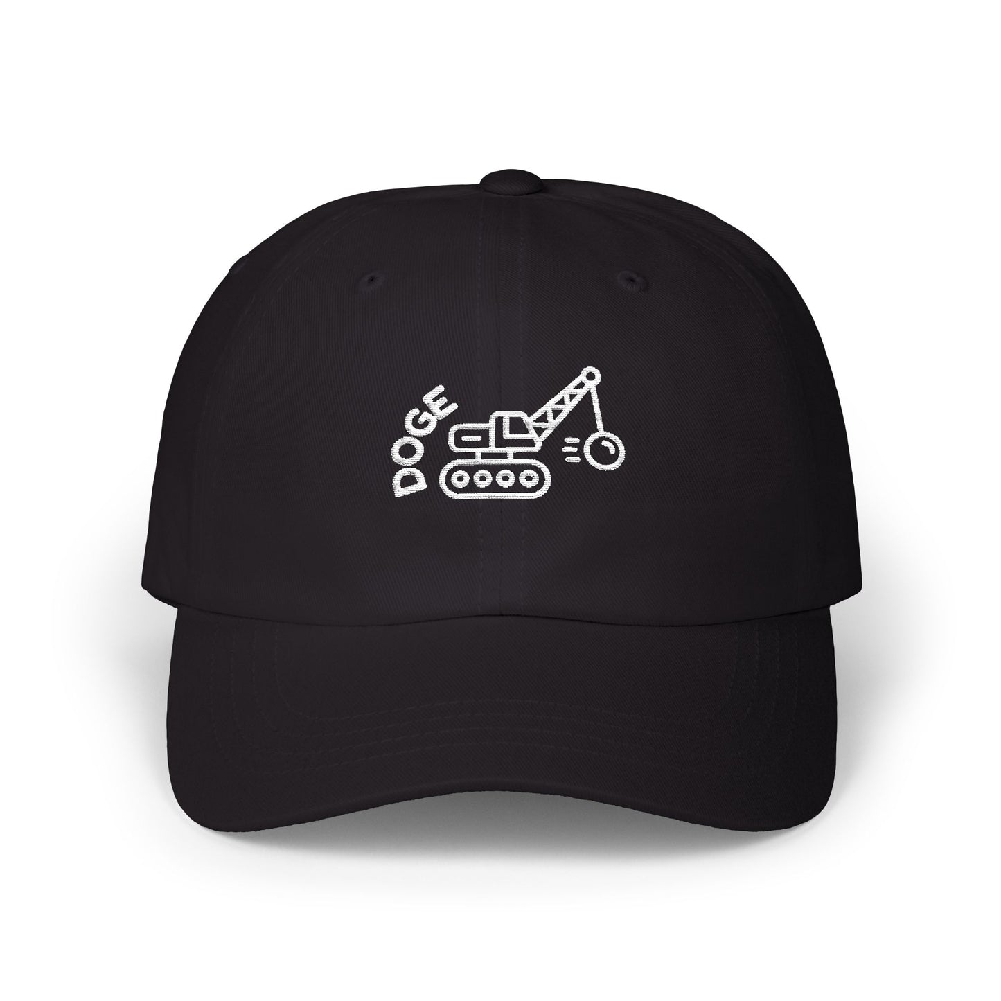 Hat: DOGE Wrecking Ball (White)