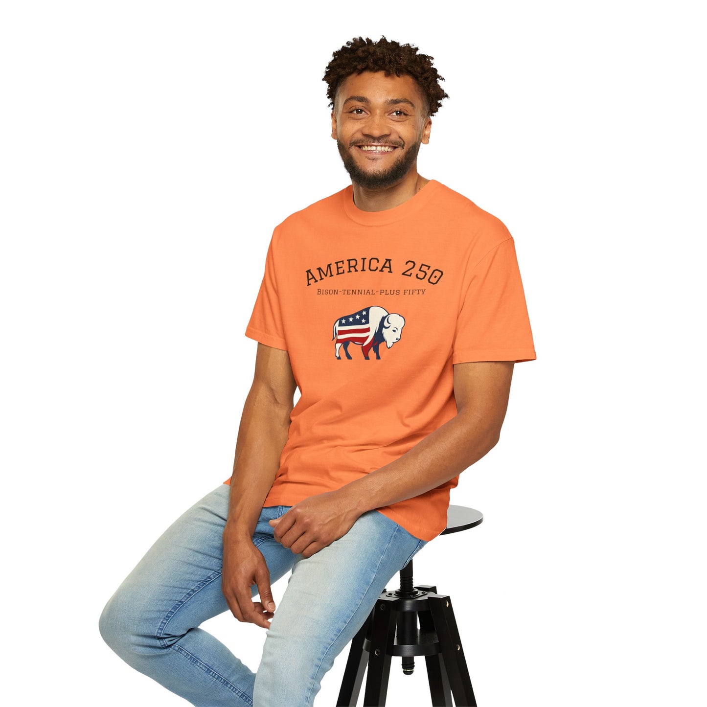 T-Shirt: America 250 Bison
