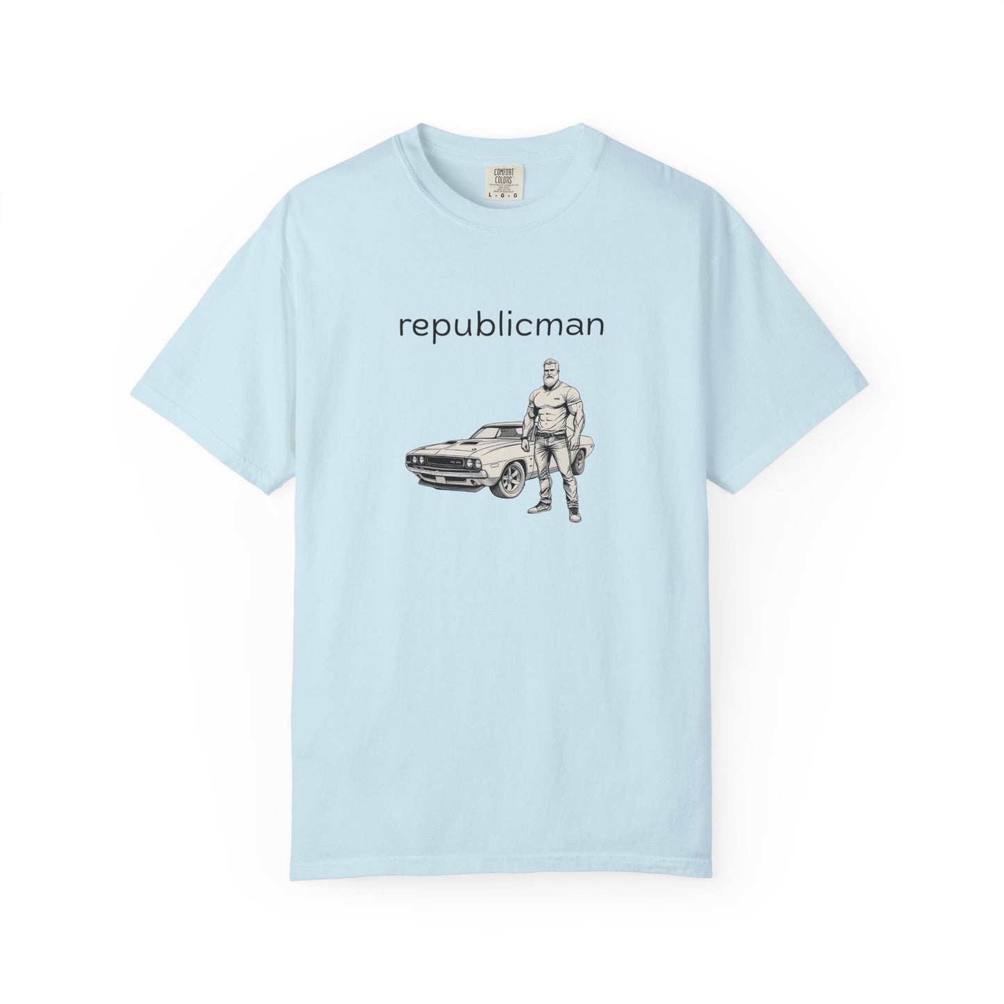 T-Shirt: Republicman Muscle Car Guy