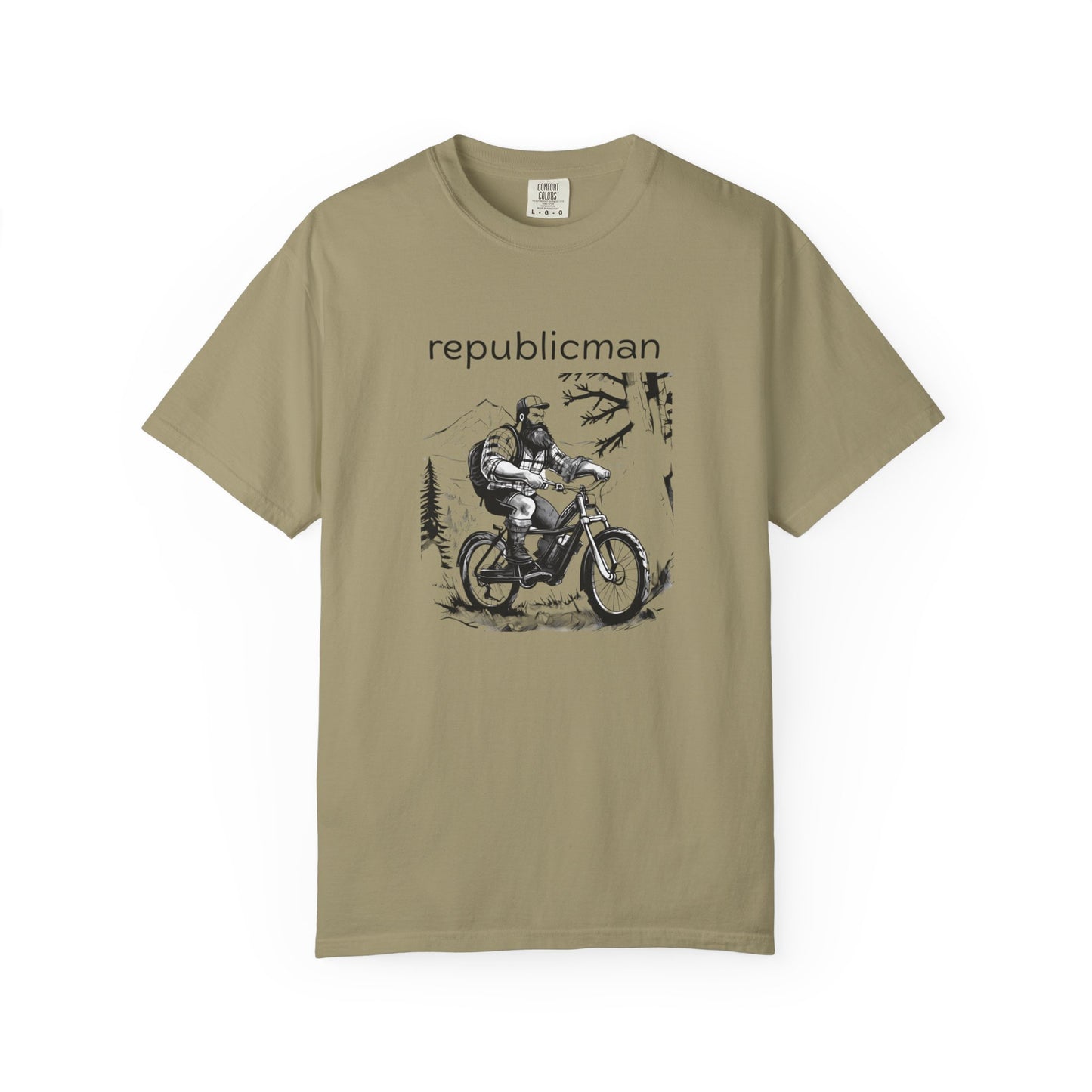 T-Shirt: Republicman Mountain Biker