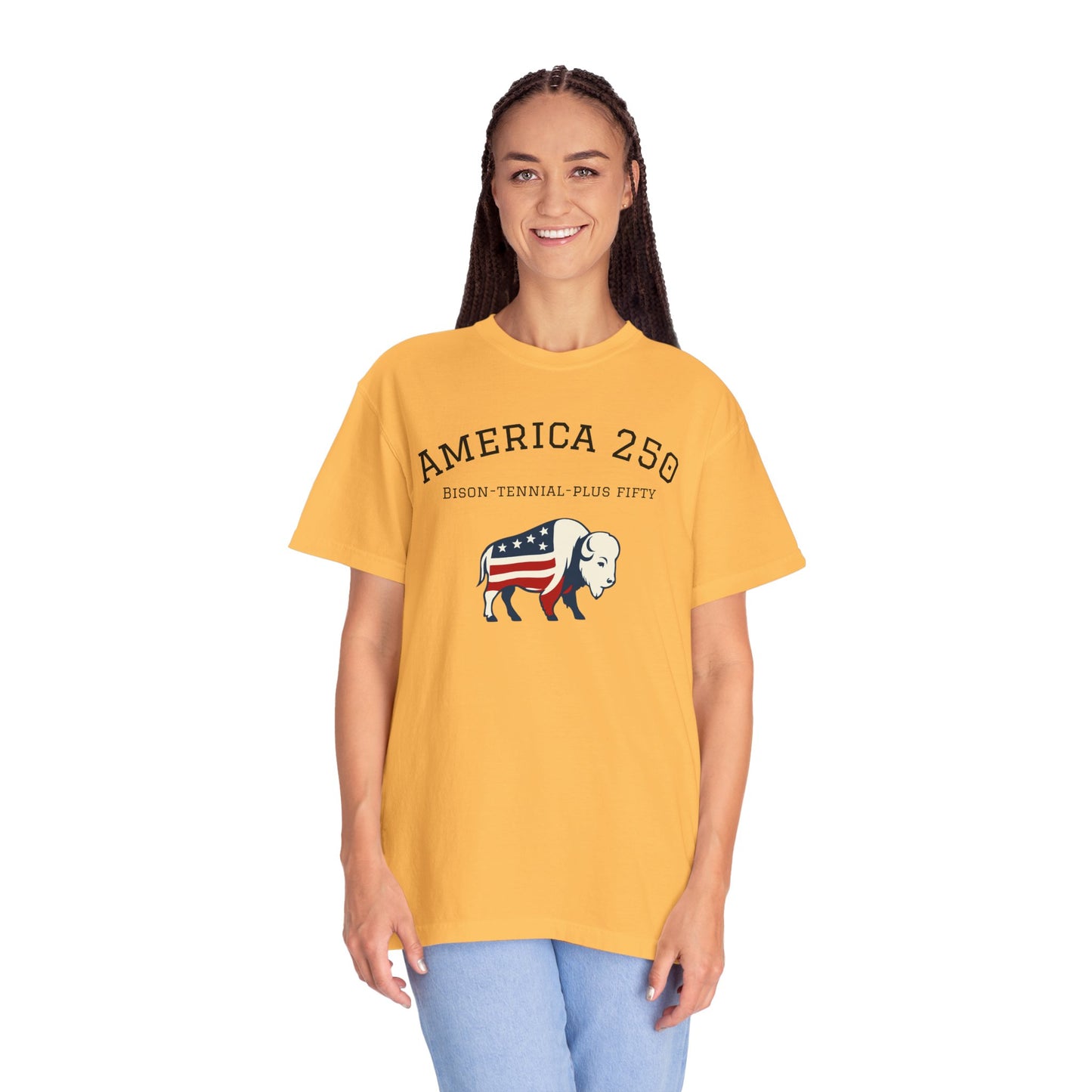 T-Shirt: America 250 Bison