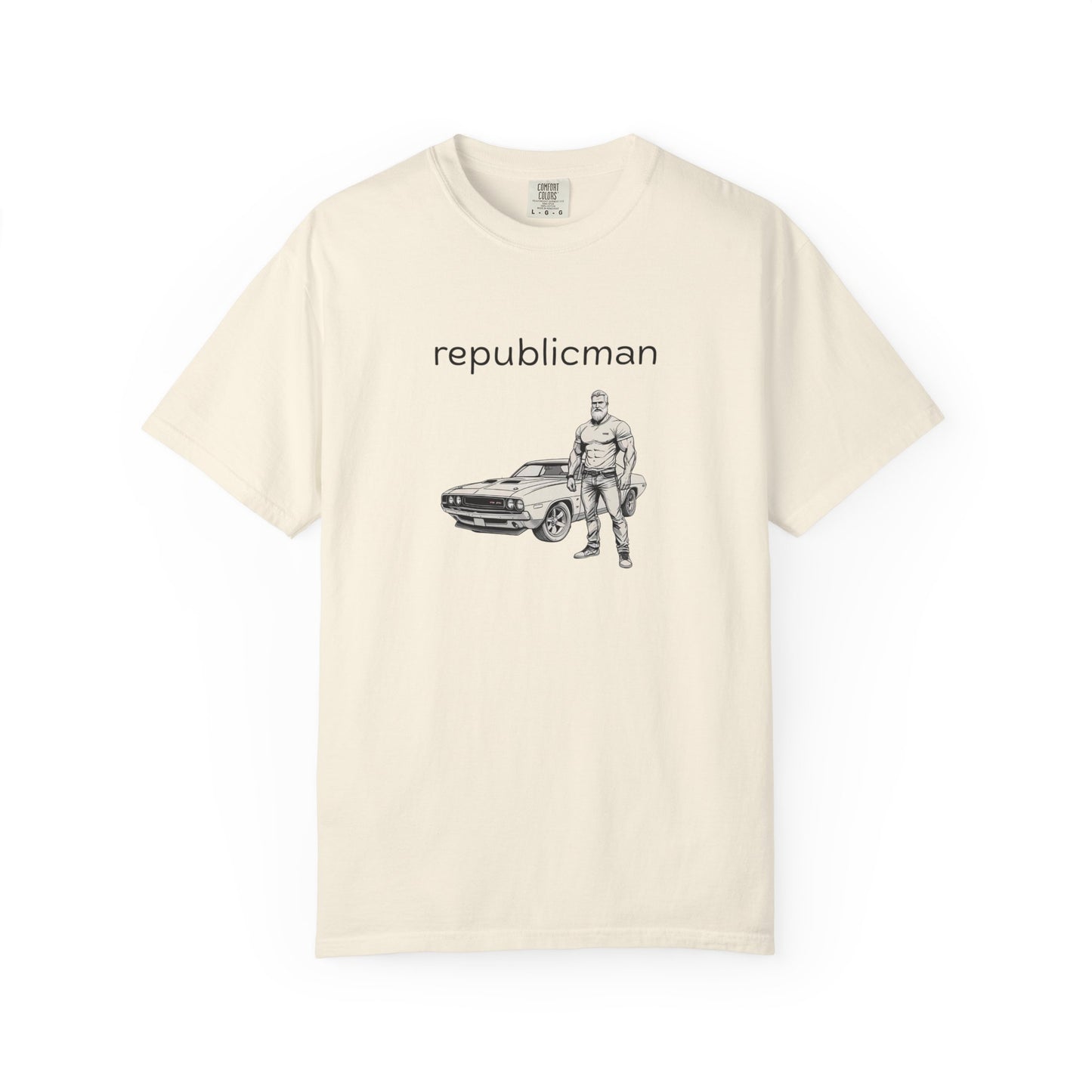 T-Shirt: Republicman Muscle Car Guy