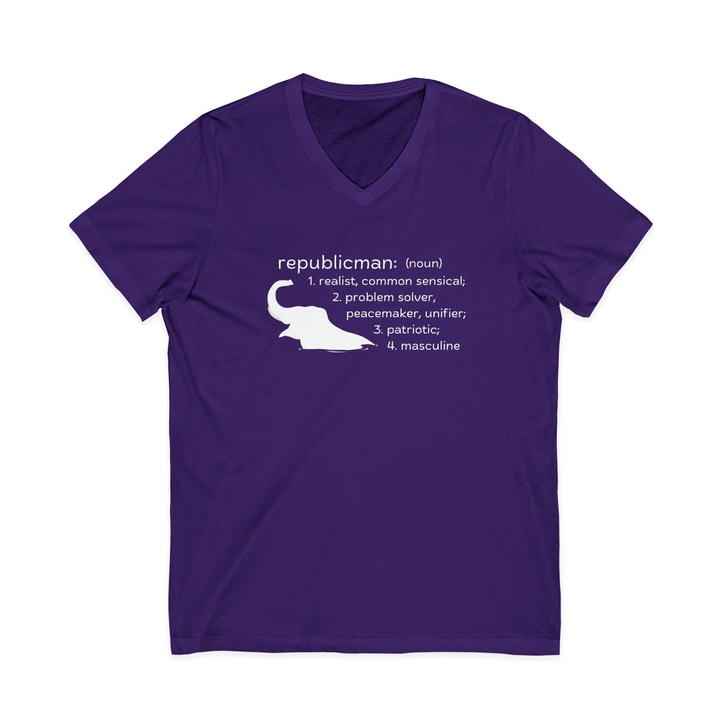 T-Shirt: Republicman Definition (V-Neck)