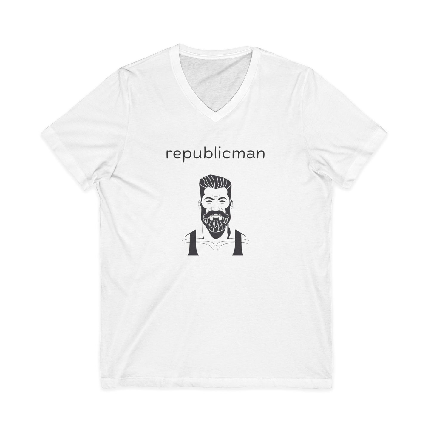 T-Shirt: Republicman Snap Shot (V-Neck)