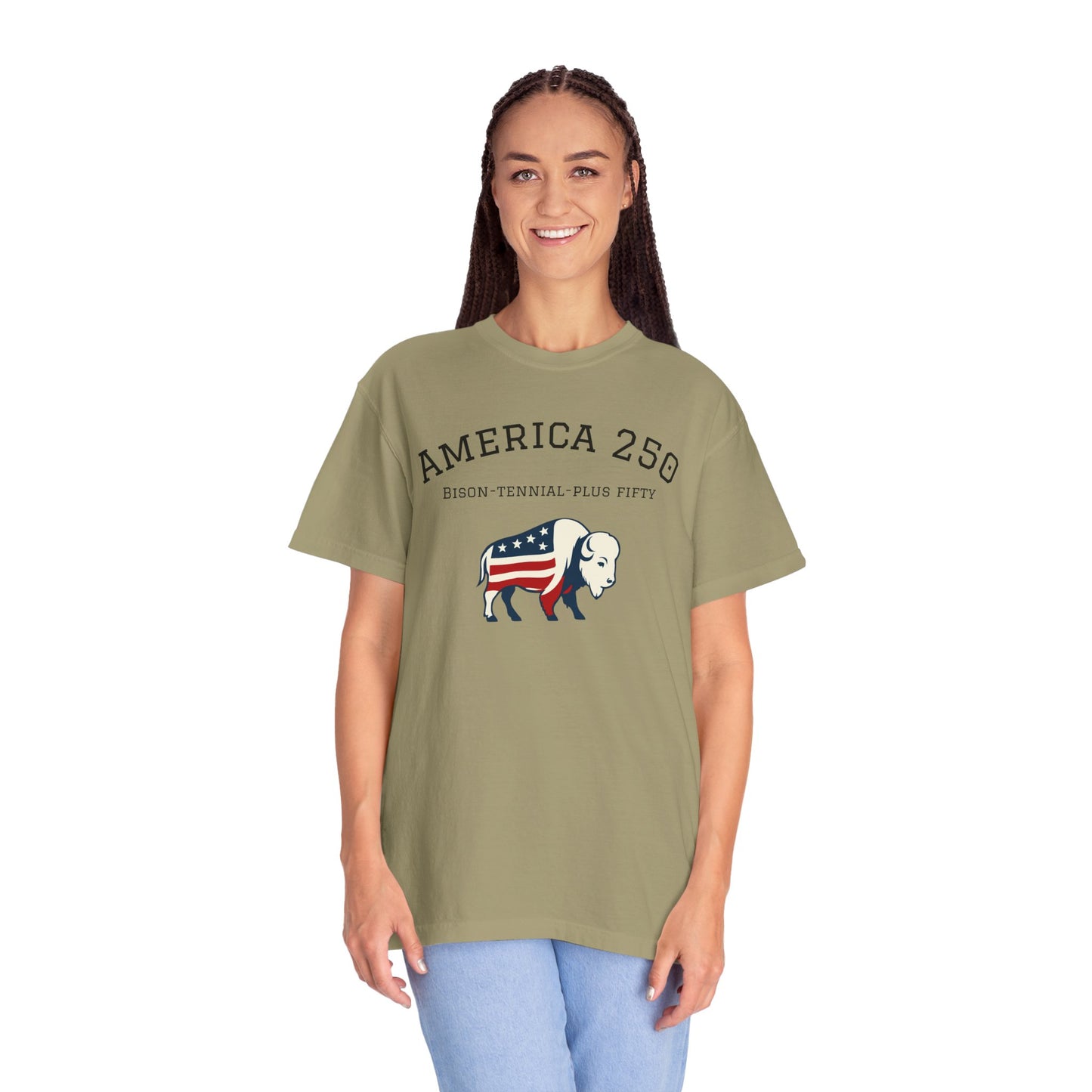 T-Shirt: America 250 Bison