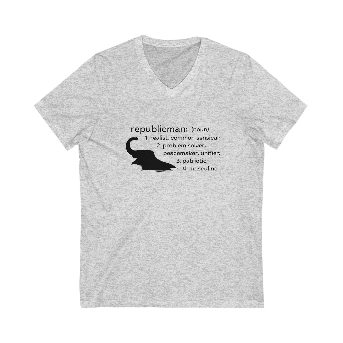 Republicman Series Shirt: V-Neck, Definition (B)