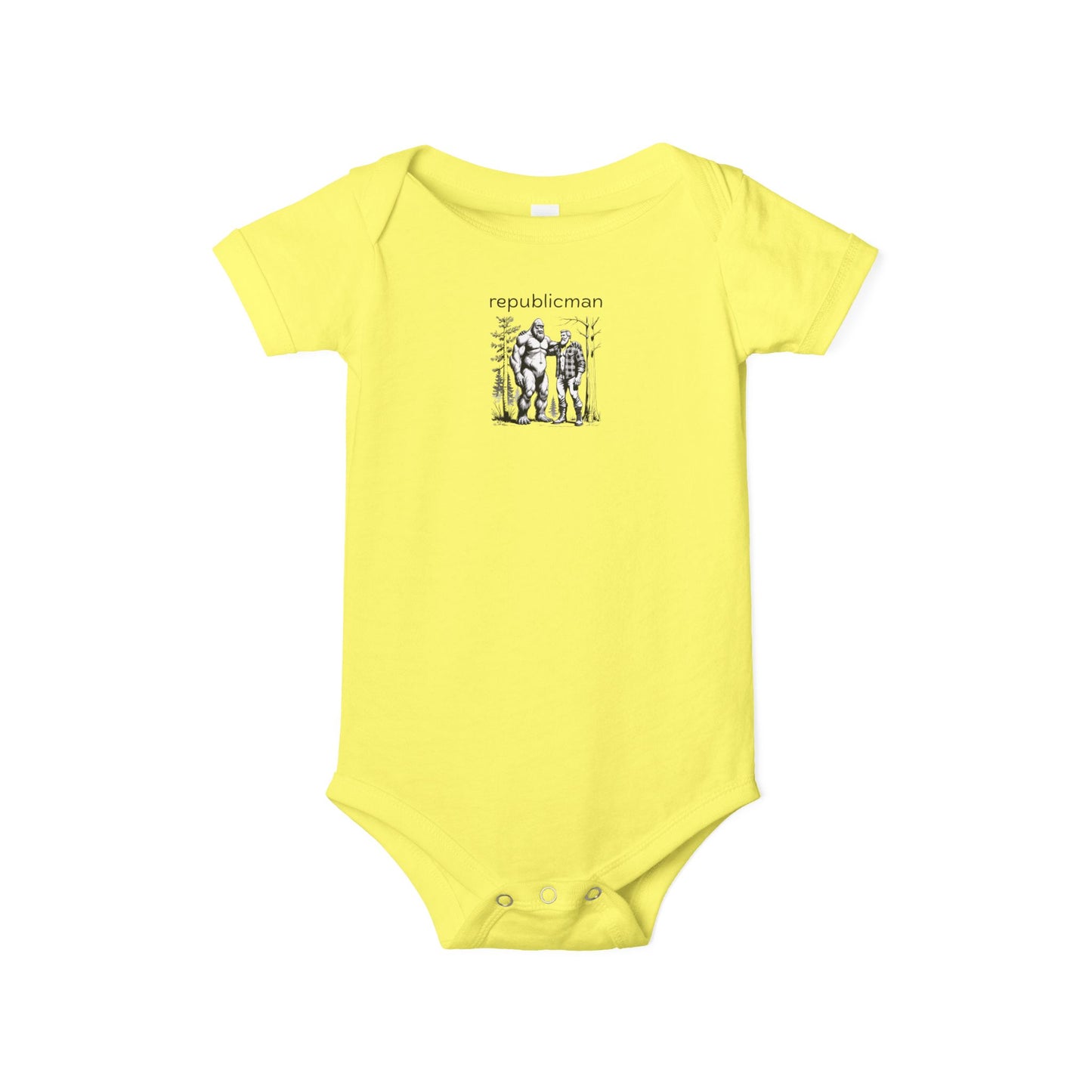 Onesie: Republicman Sasquatch Buddy