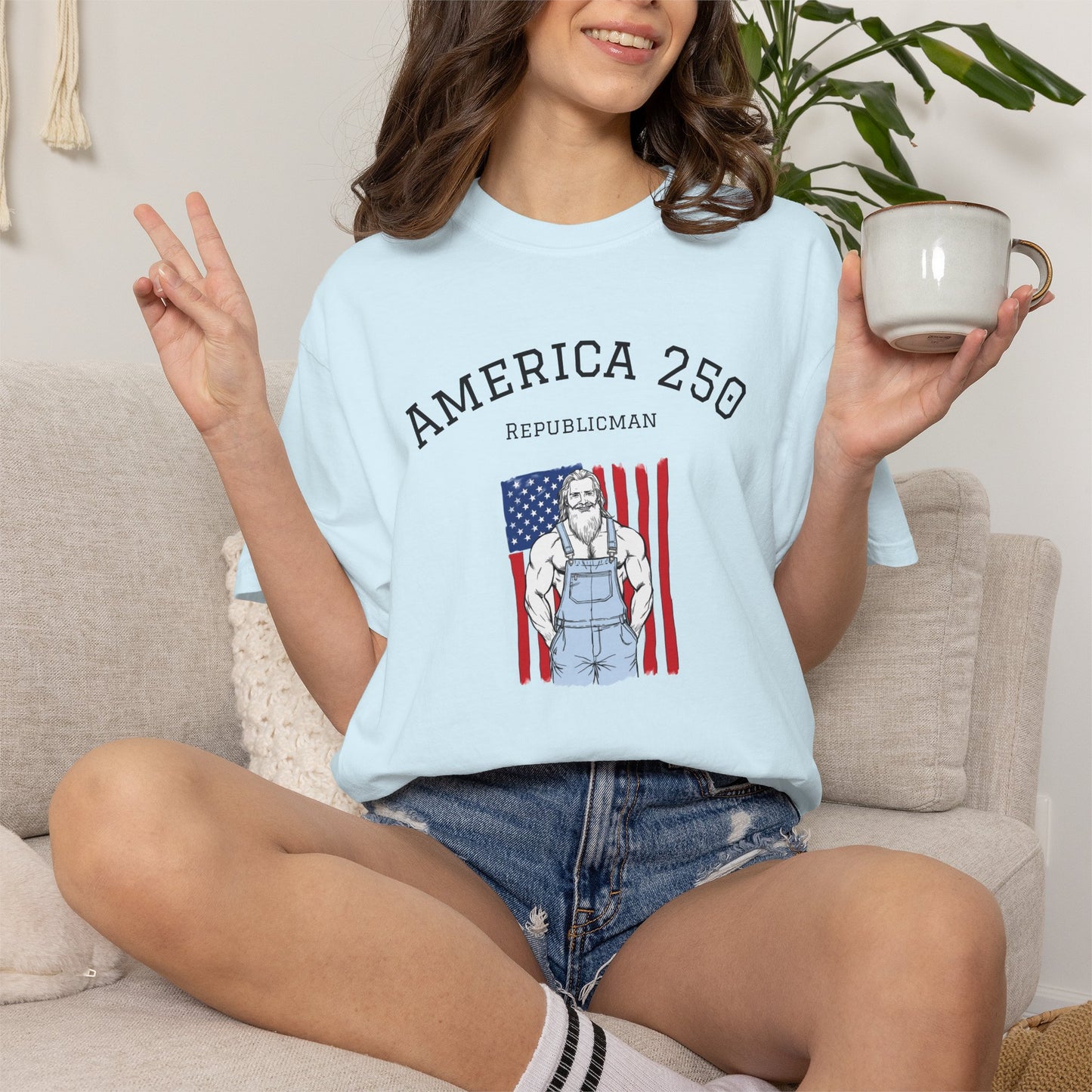 T-Shirt: America 250 Republicman