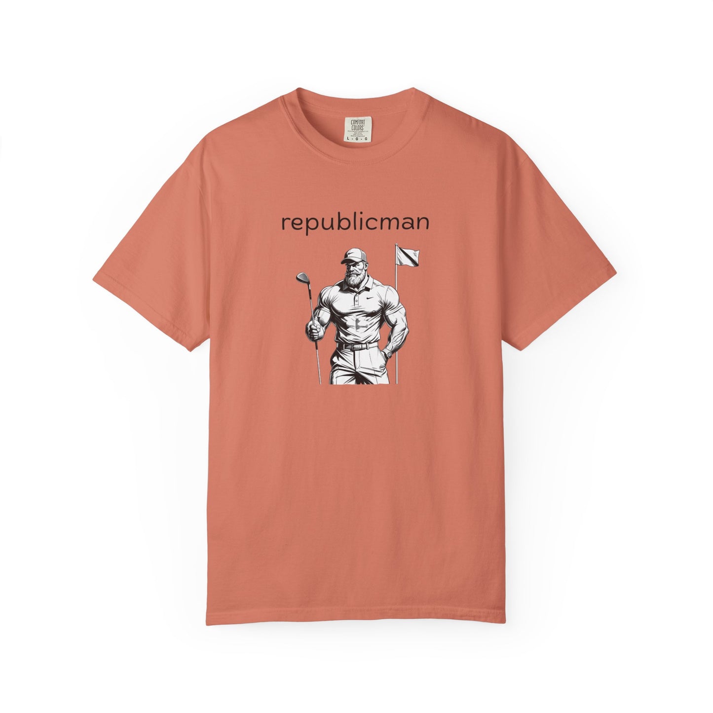 T-Shirt: Republicman Golfer