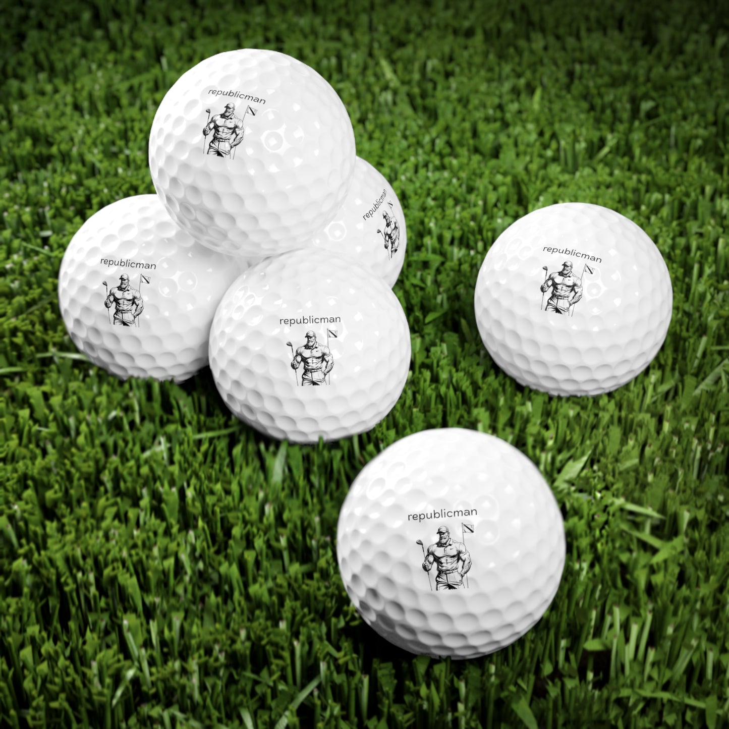 Golf Balls: Republicman Golfer