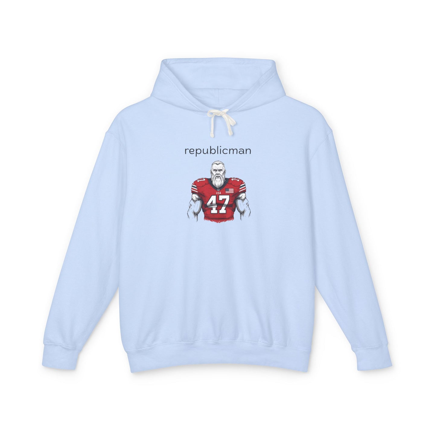 Hoodie: Republicman Football Player