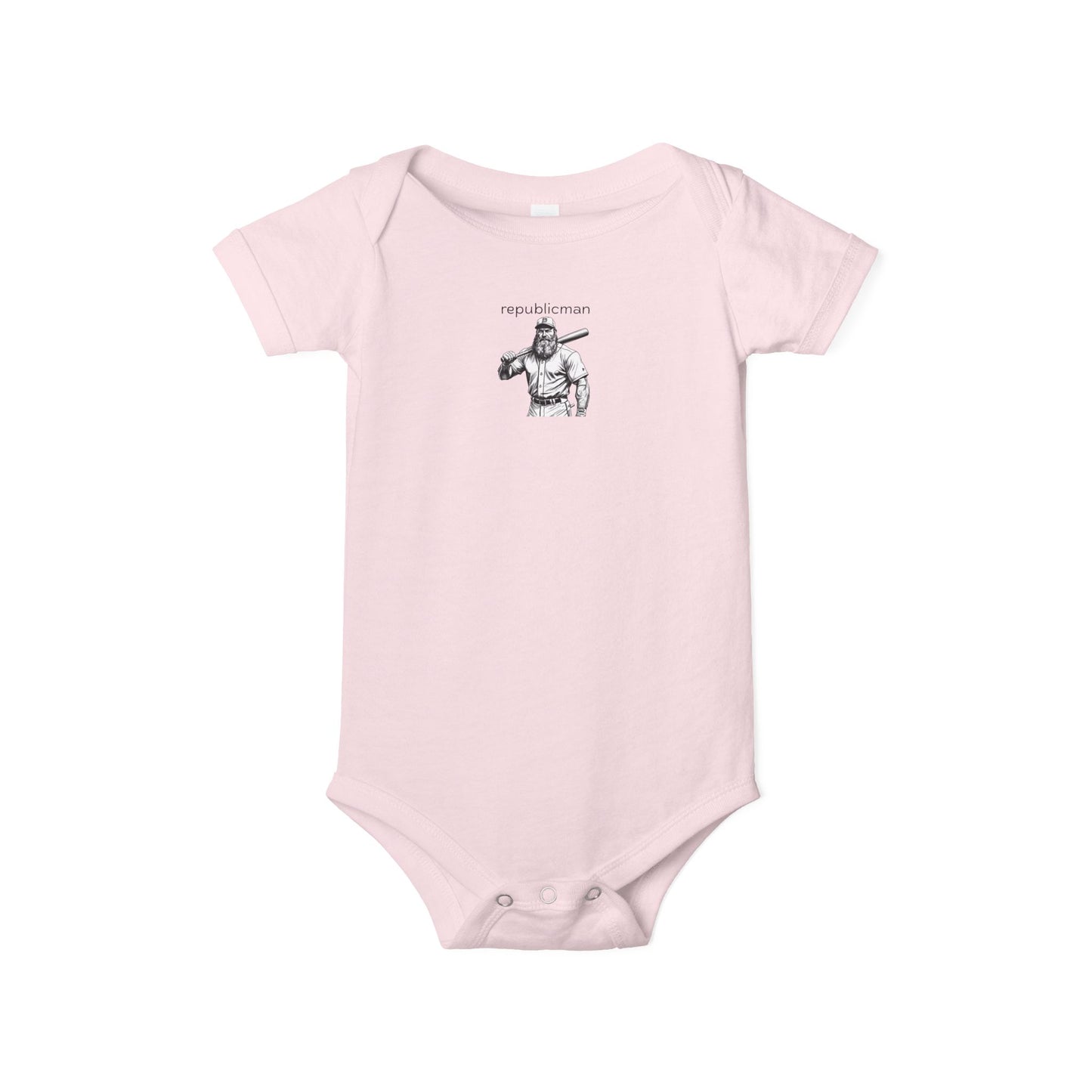 Onesie: Republicman Baseball Player