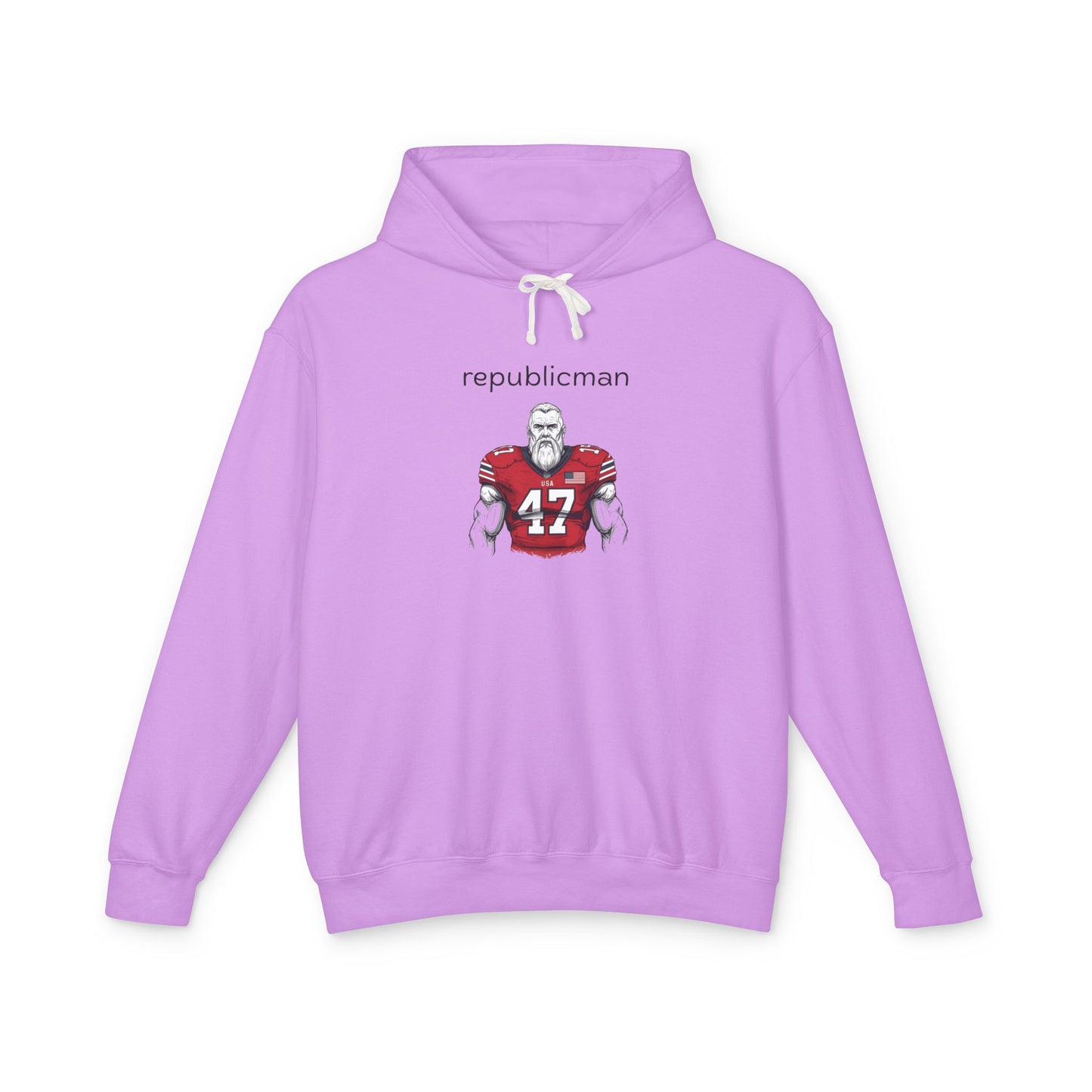 Hoodie: Republicman Football Player