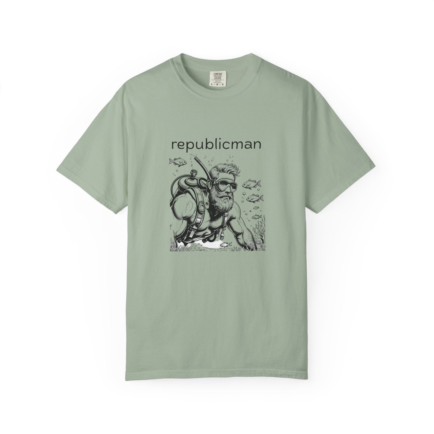 T-Shirt: Republicman Scuba Diver
