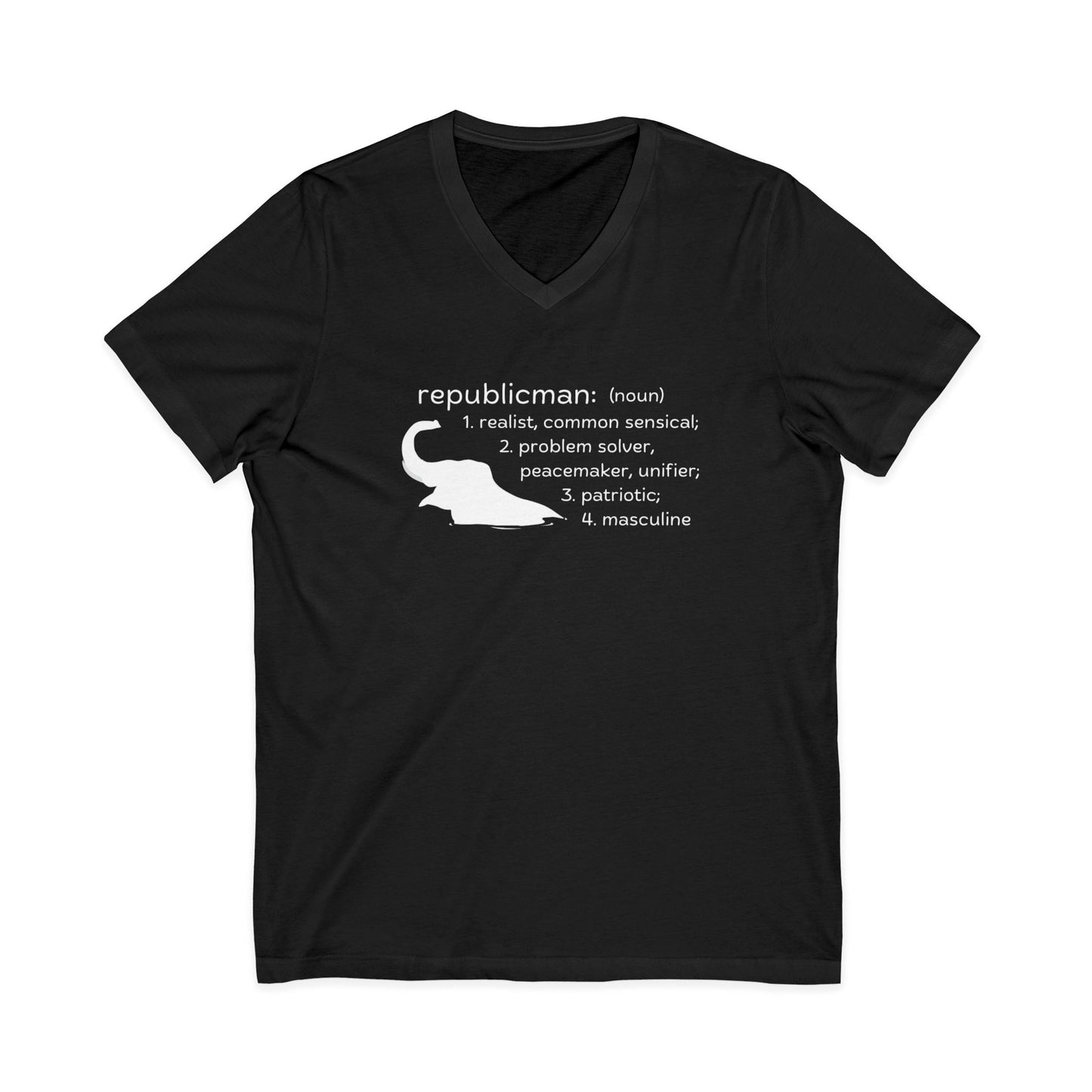 T-Shirt: Republicman Definition (V-Neck)