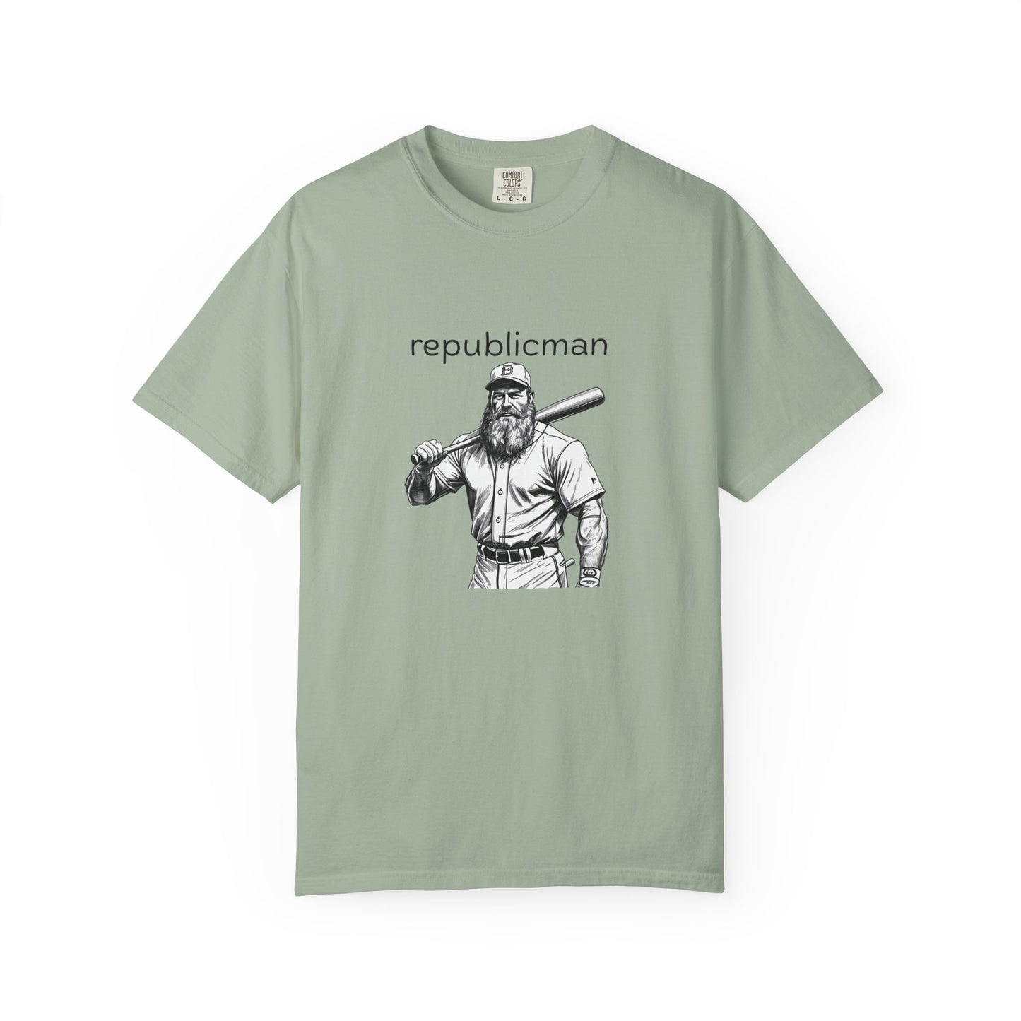 T-Shirt: Republicman Baseball Player