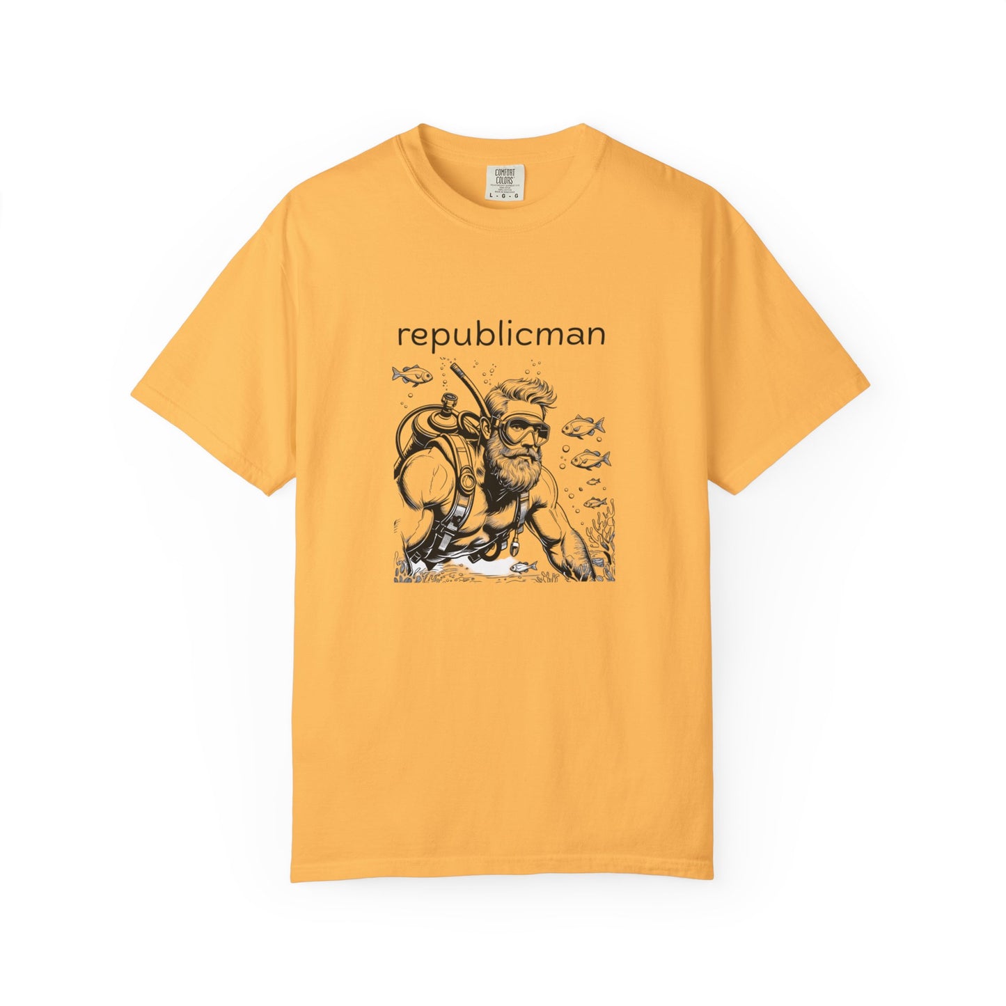 T-Shirt: Republicman Scuba Diver