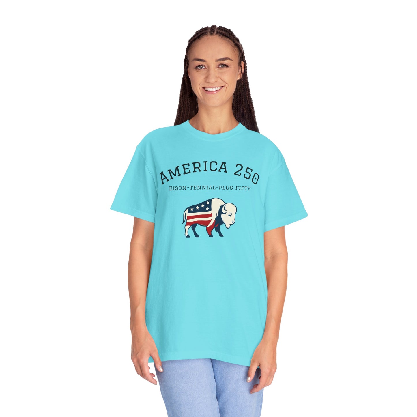 T-Shirt: America 250 Bison