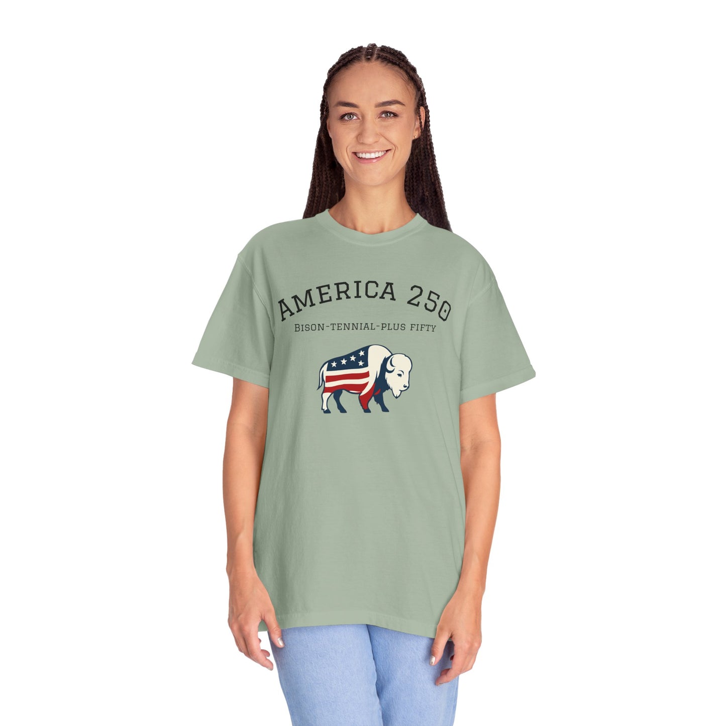 T-Shirt: America 250 Bison