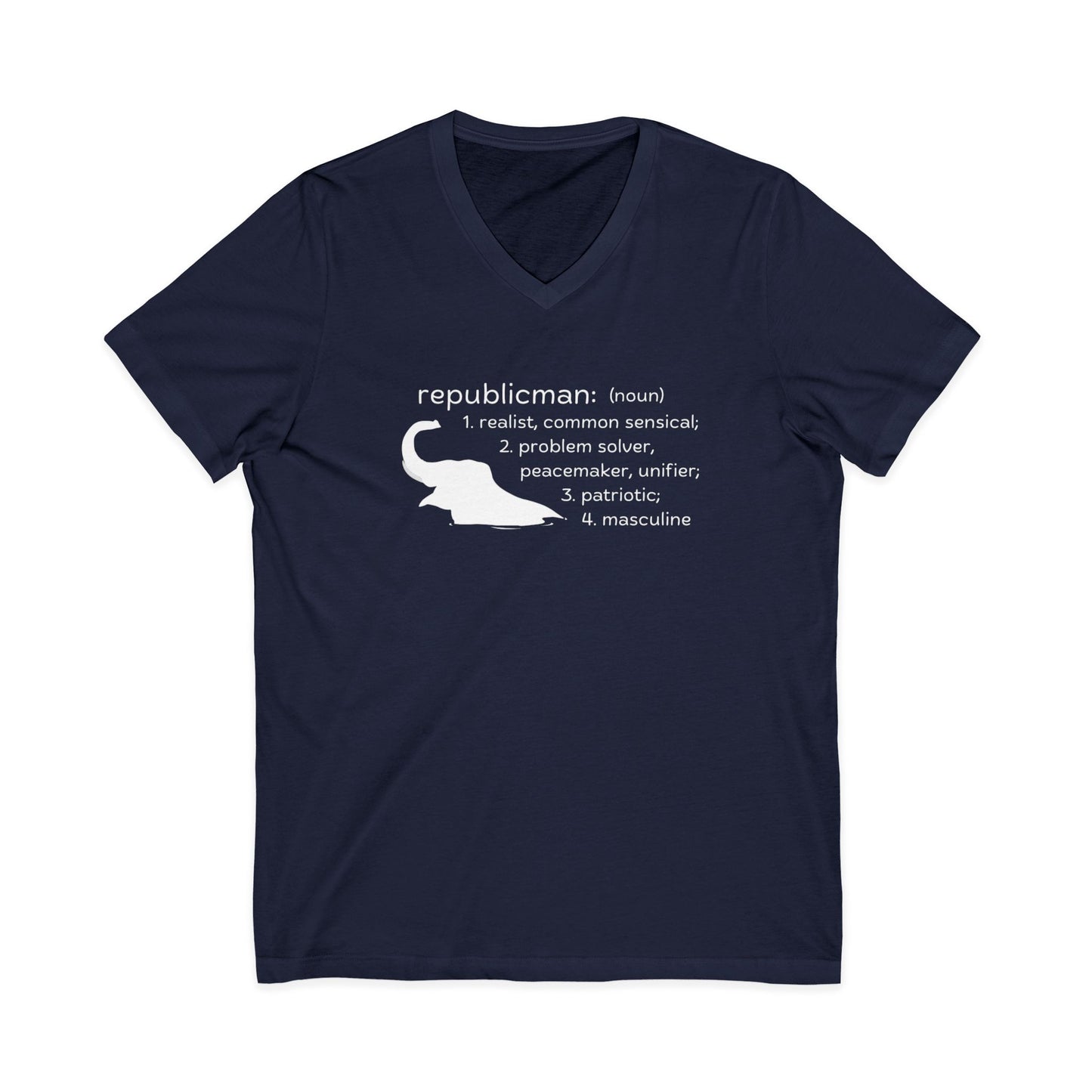 T-Shirt: Republicman Definition (V-Neck)