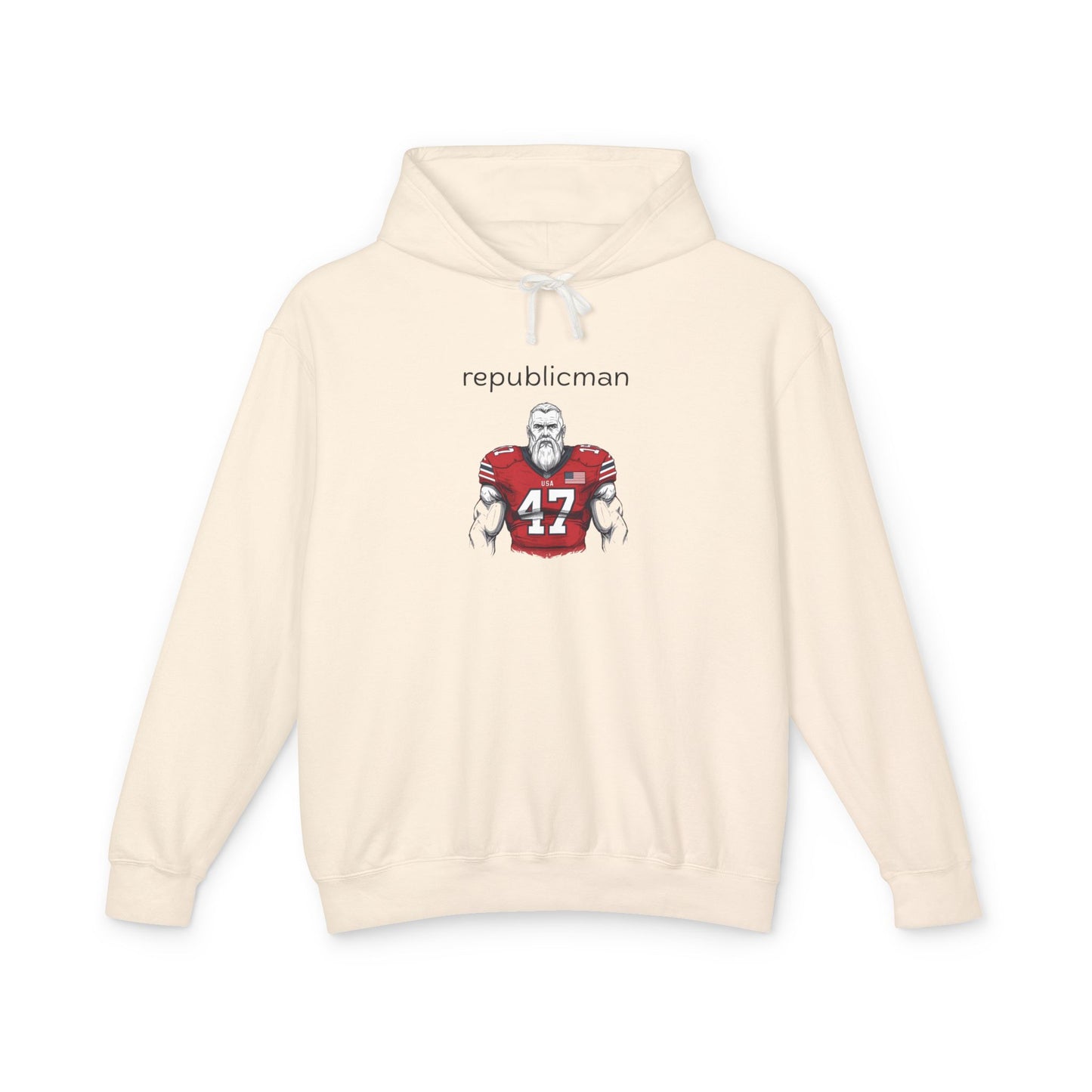 Hoodie: Republicman Football Player