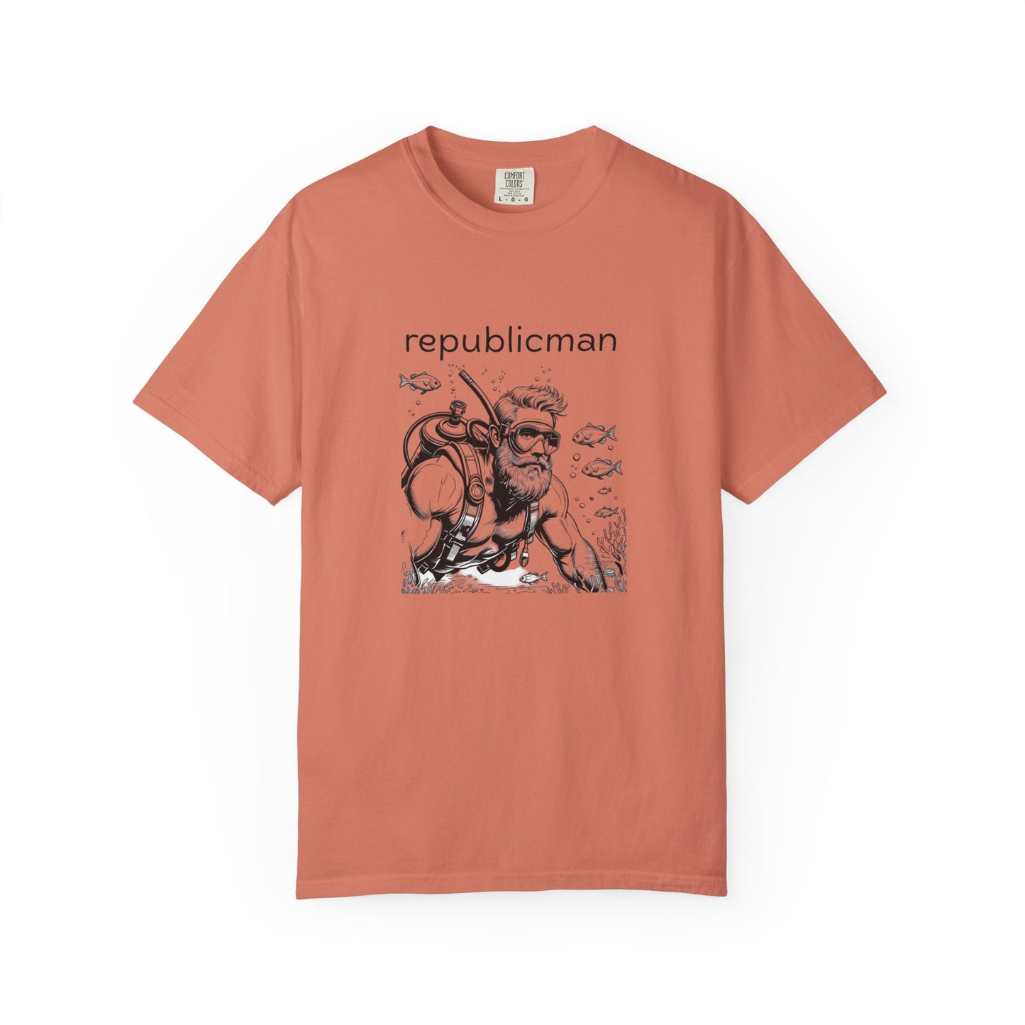 T-Shirt: Republicman Scuba Diver