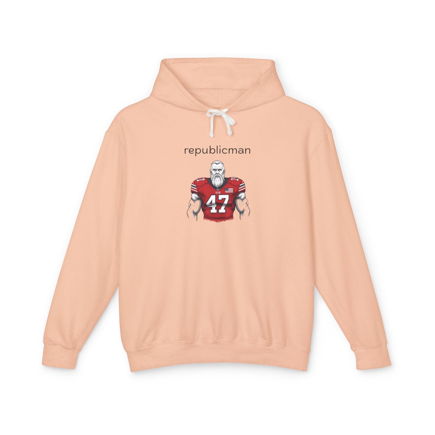 Hoodie: Republicman Football Player