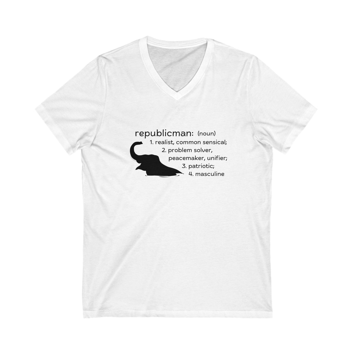 Republicman Series Shirt: V-Neck, Definition (B)