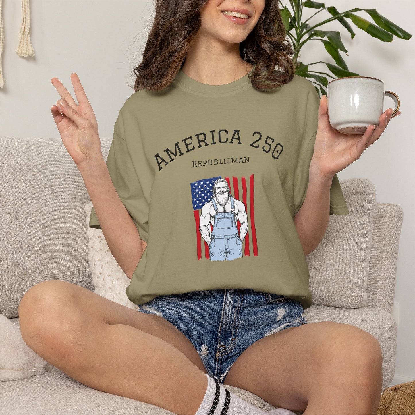 T-Shirt: America 250 Republicman