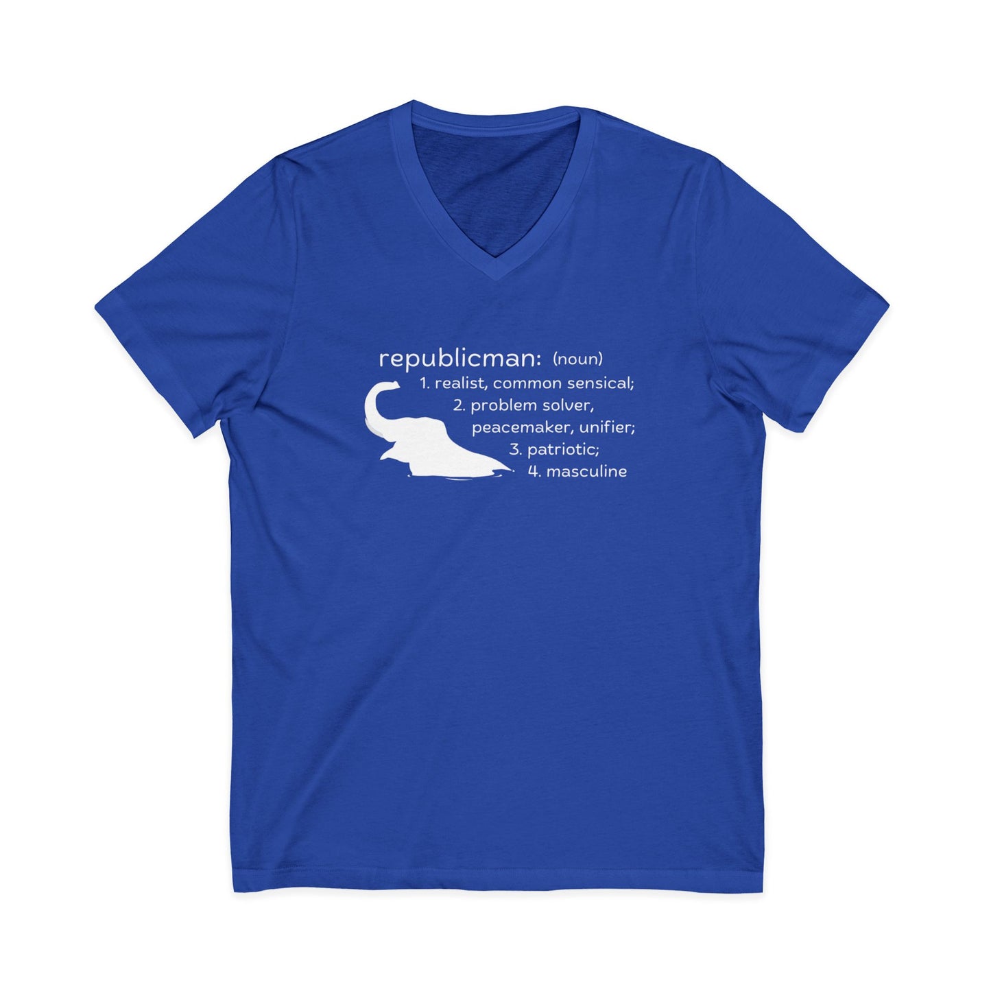 T-Shirt: Republicman Definition (V-Neck)