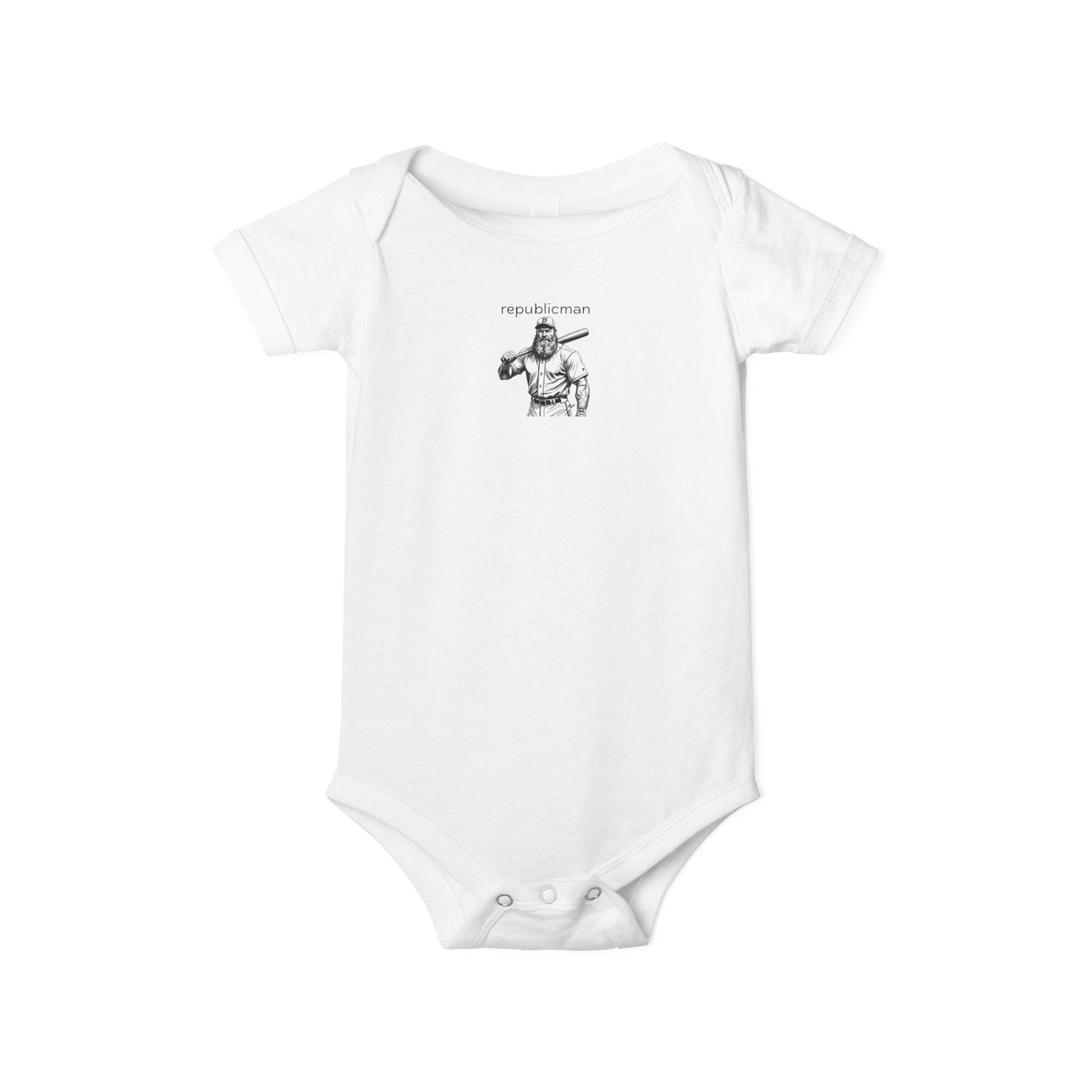 Onesie: Republicman Baseball Player
