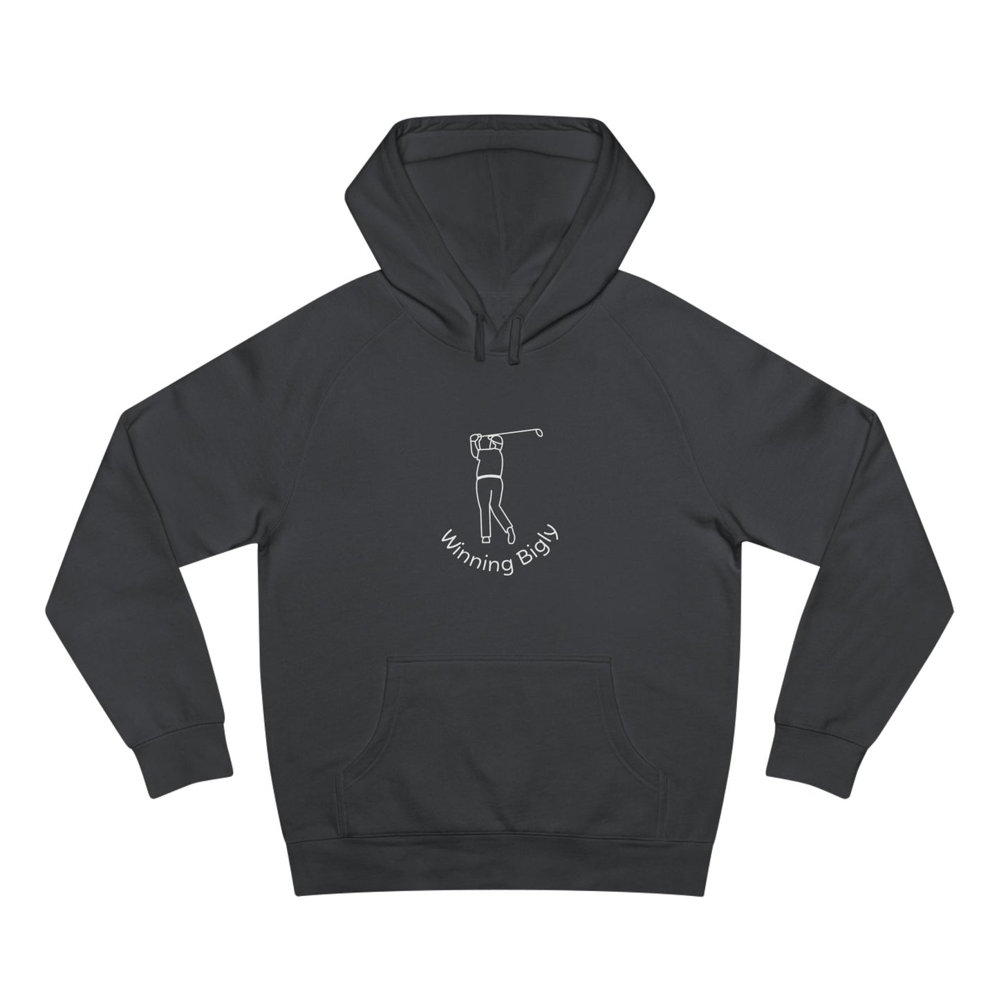 Hoodie: Bigly (White)