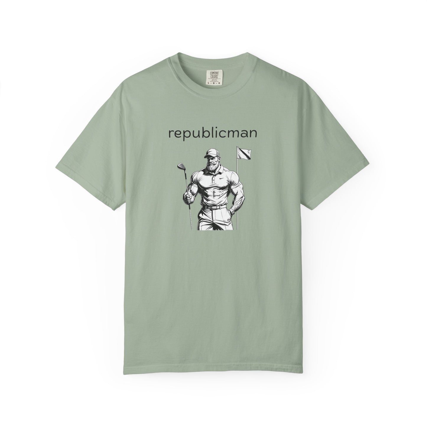 T-Shirt: Republicman Golfer