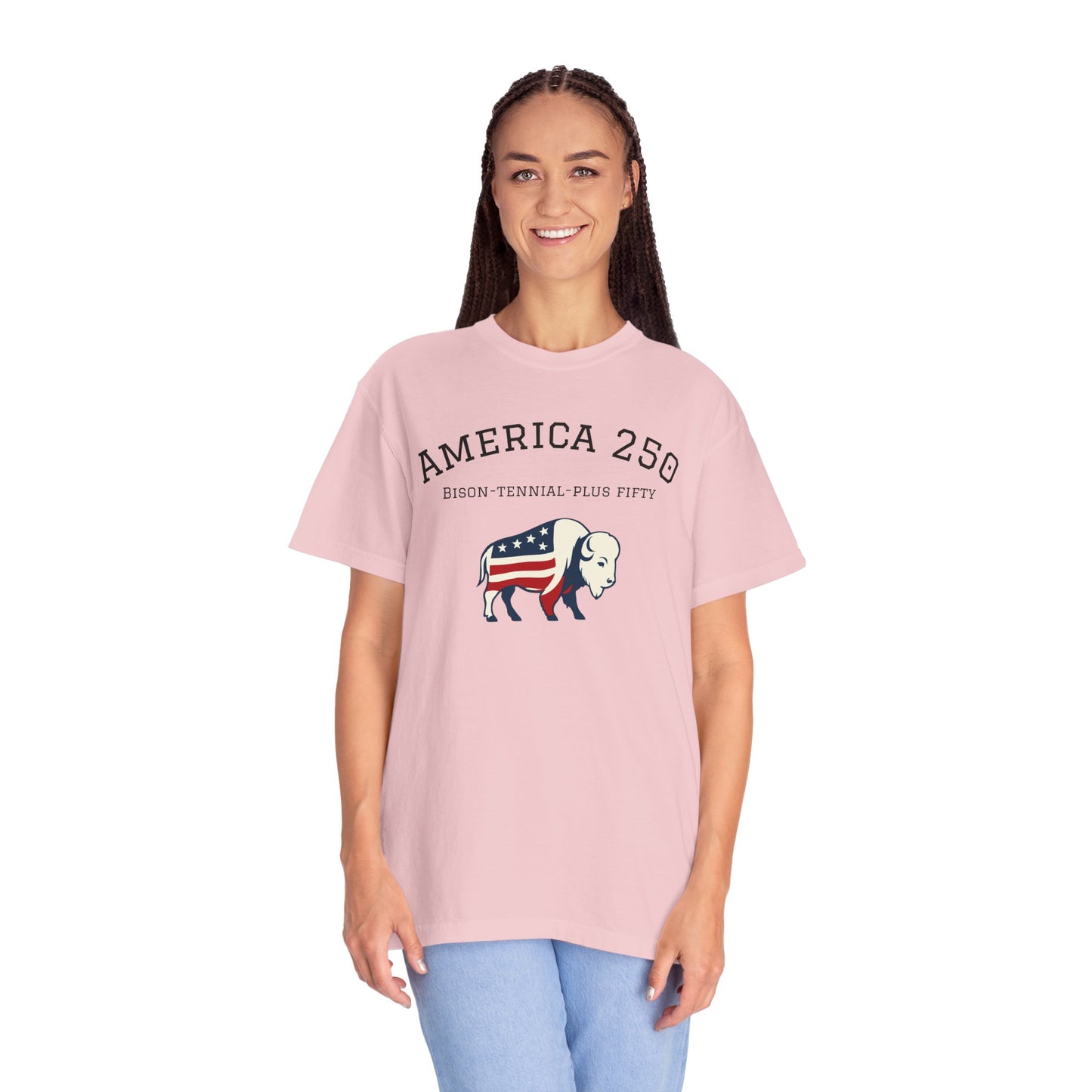 T-Shirt: America 250 Bison